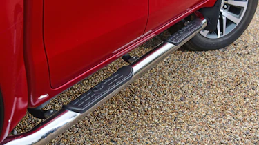 Toyota Hilux Invincible X side steps