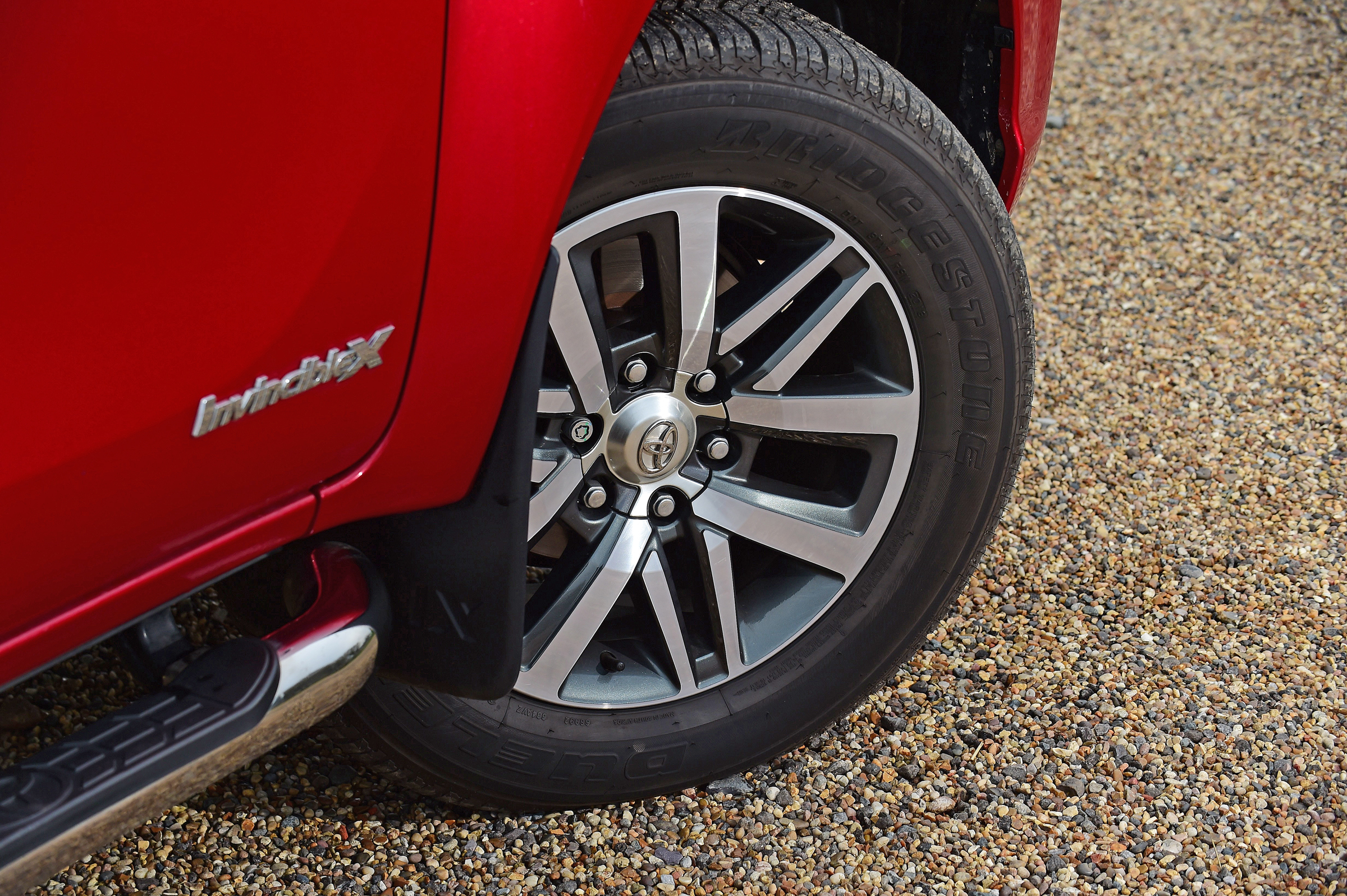 Toyota Hilux Invincible X wheels