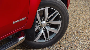 Toyota Hilux Invincible X wheels