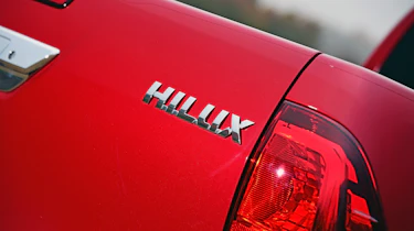 Toyota Hilux Invincible X badge