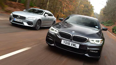 BMW 530e vs Volvo S90 T8 - header