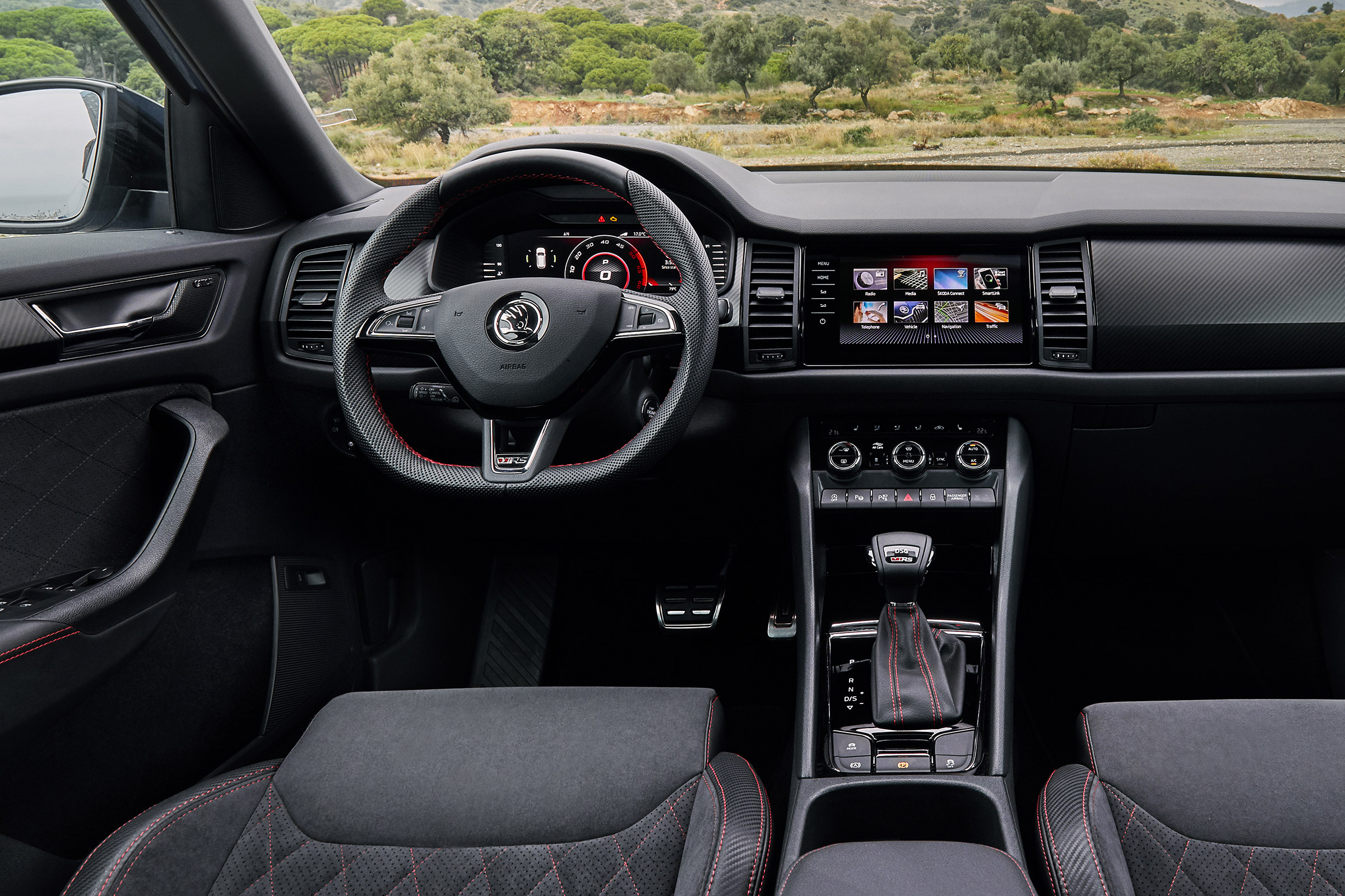 Skoda Kodiaq vRS - dash
