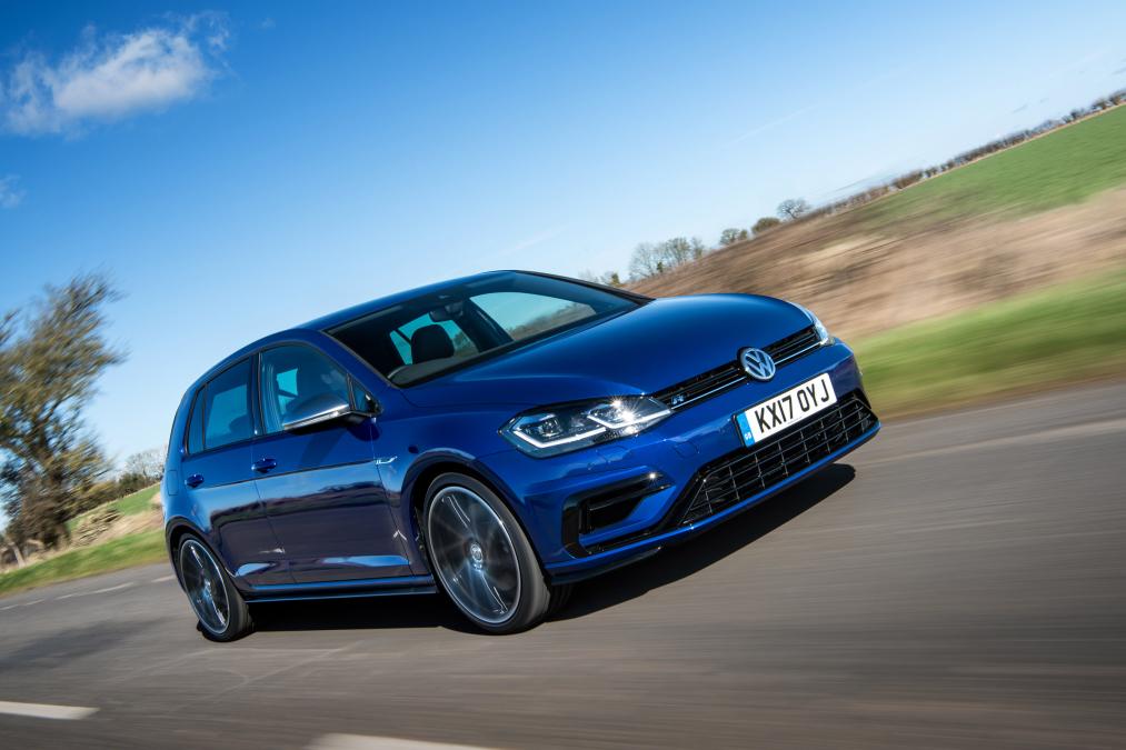 Used Volkswagen Golf R - front action