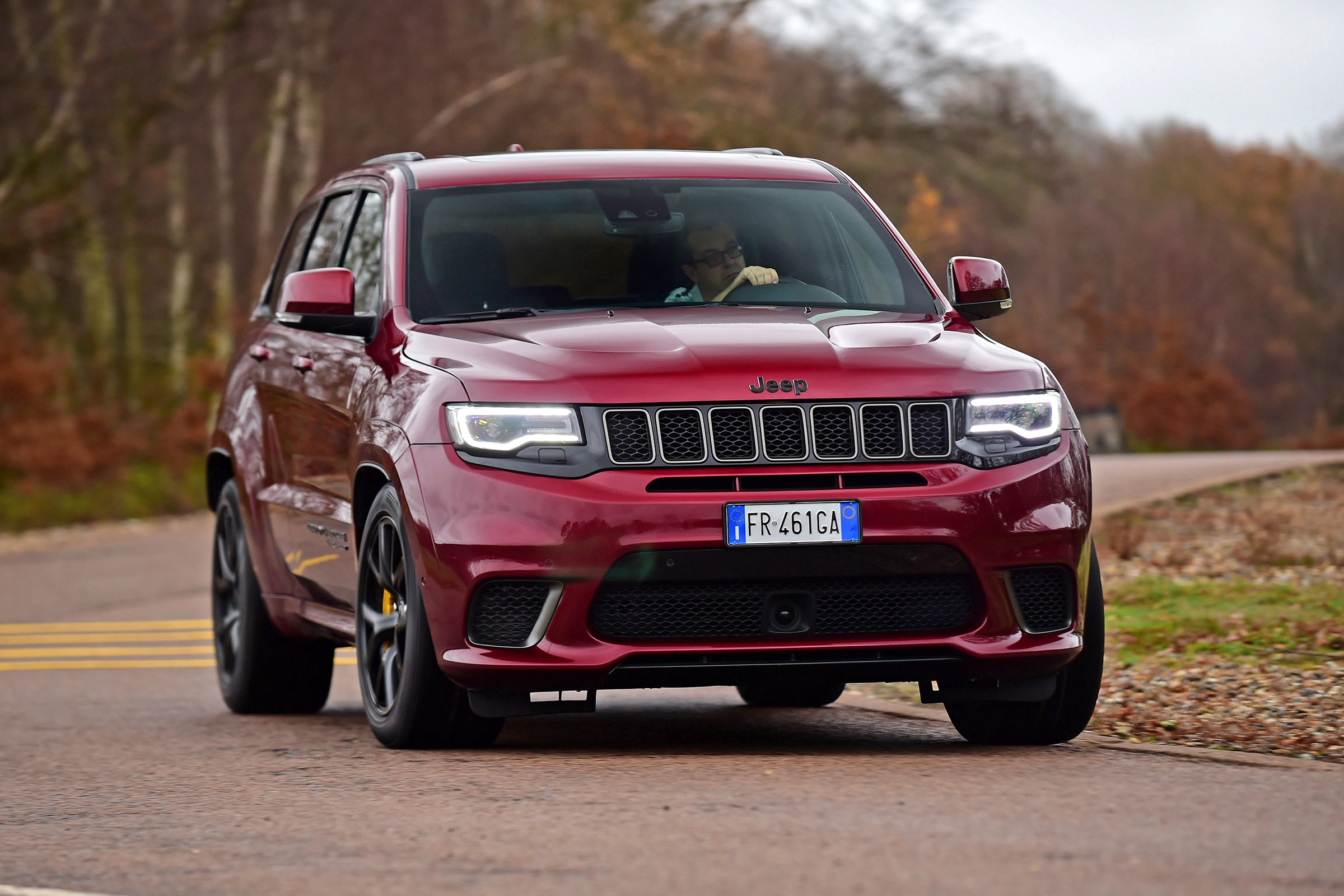 Jeep Grand Cherokee Trackhawk - front cornering