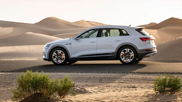 Audi e-tron side
