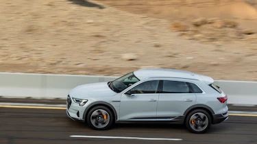 Audi e-tron road