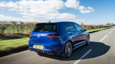 Used Volkswagen Golf R - rear action