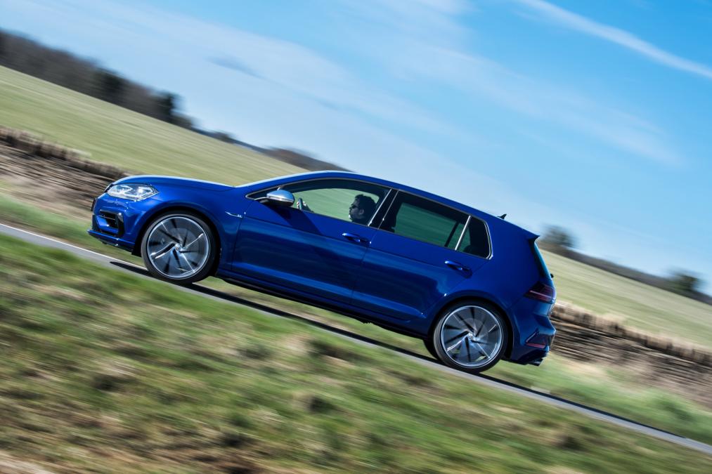 Used Volkswagen Golf R - side