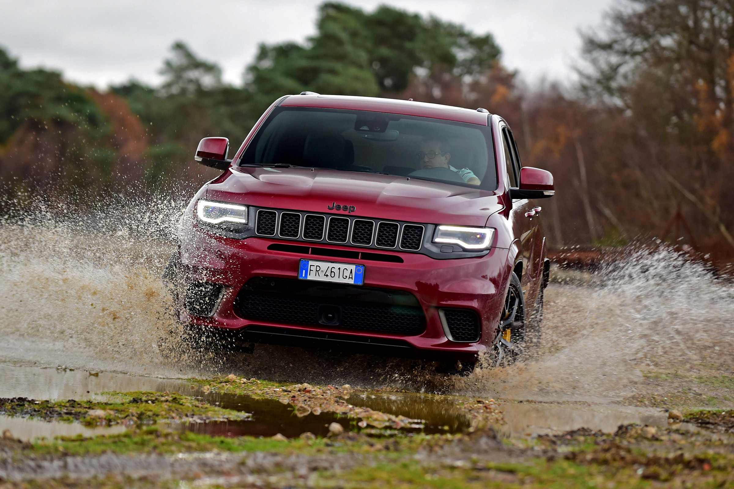 Jeep Grand Cherokee Trackhawk - off-road