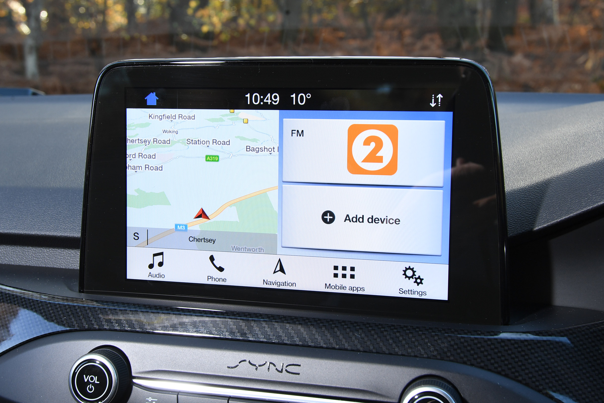 Ford Focus Estate - sat-nav