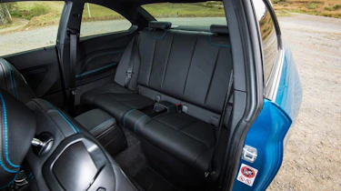 BMW M2 - rear seats