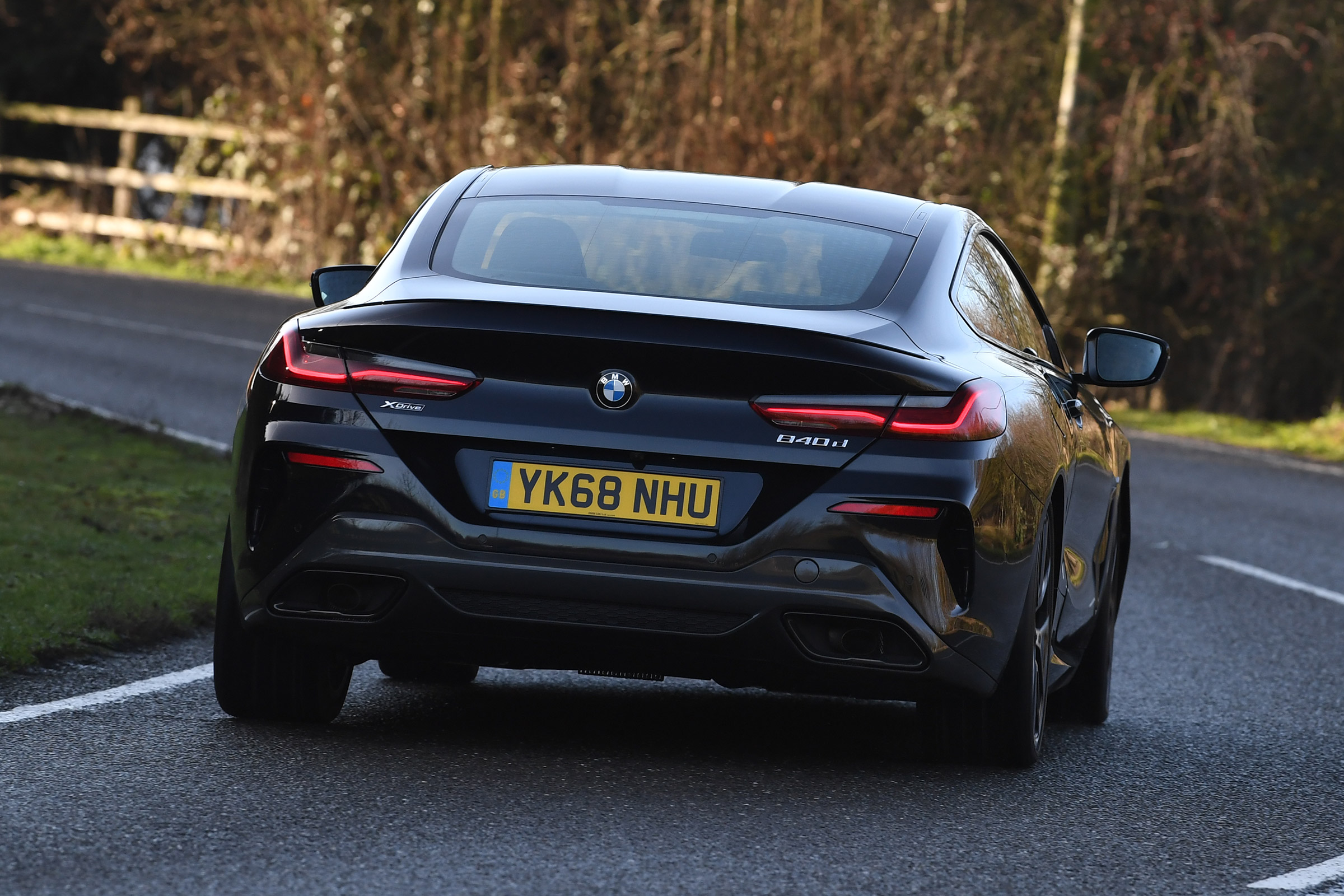 BMW 8 Series - rear action