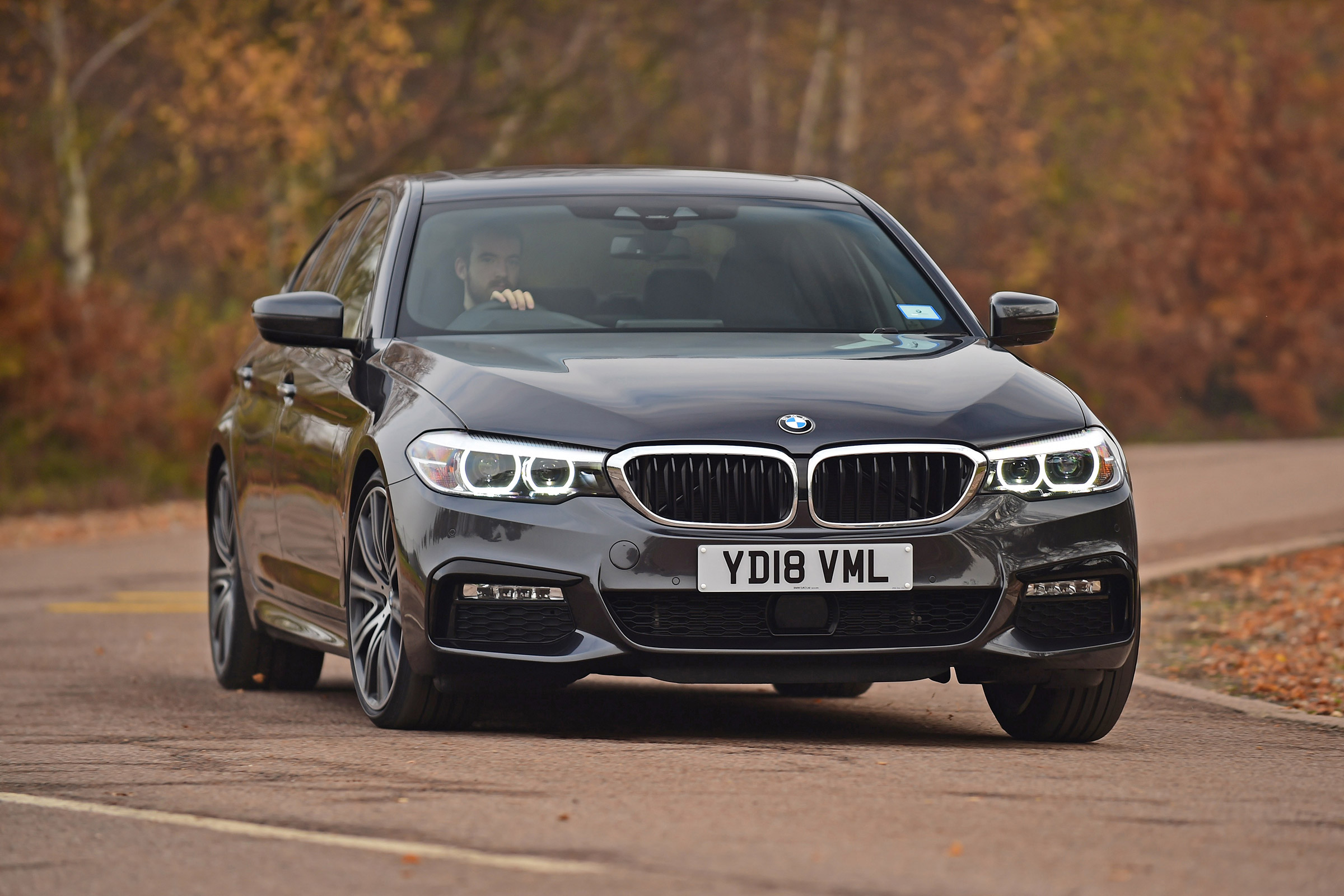 BMW 530e - front cornering