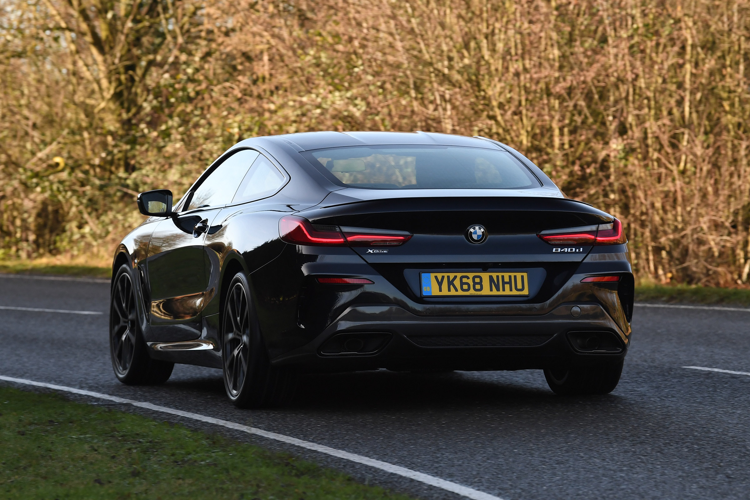 BMW 8 Series - rear cornering