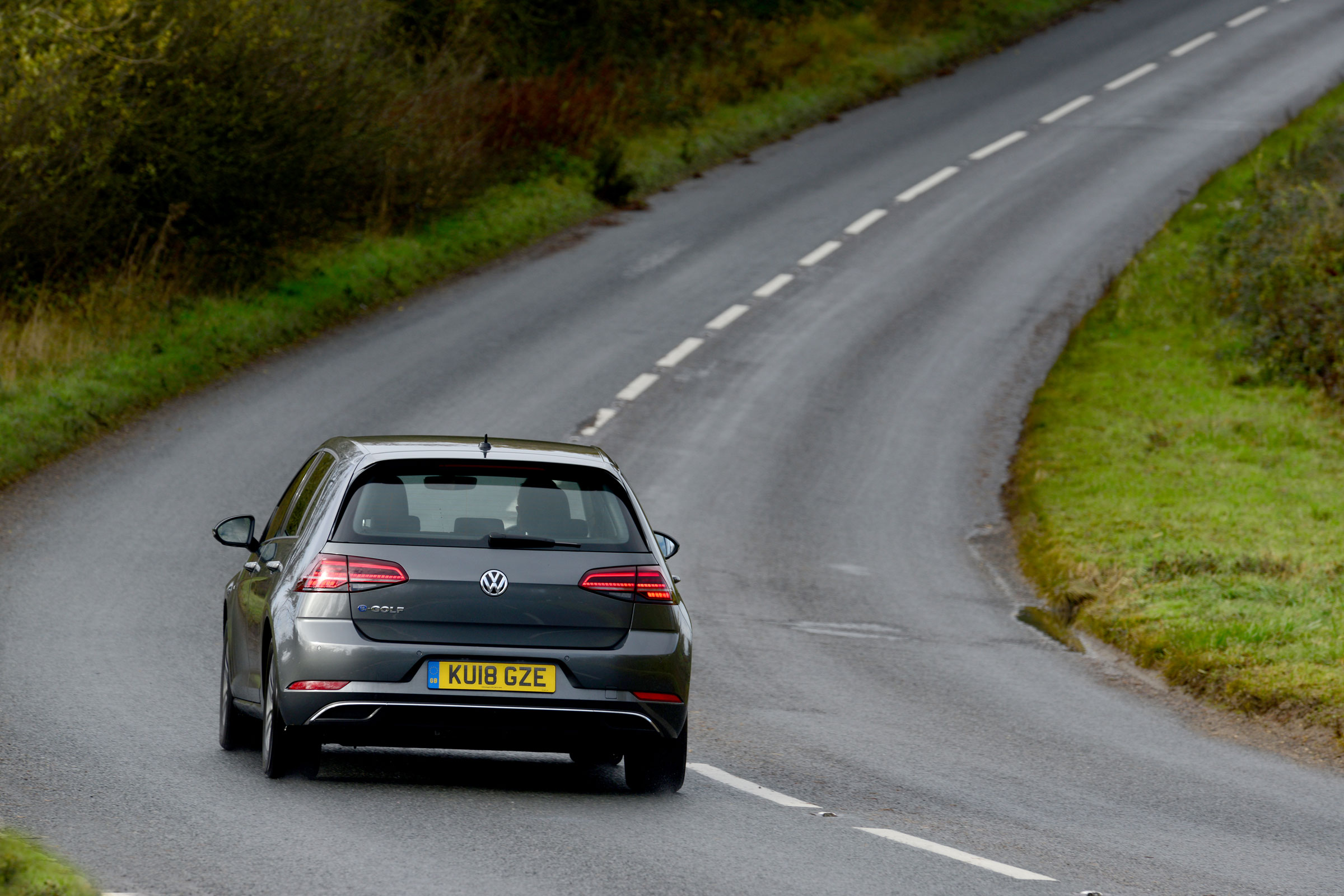 Britain's best driving roads VW e-Golf