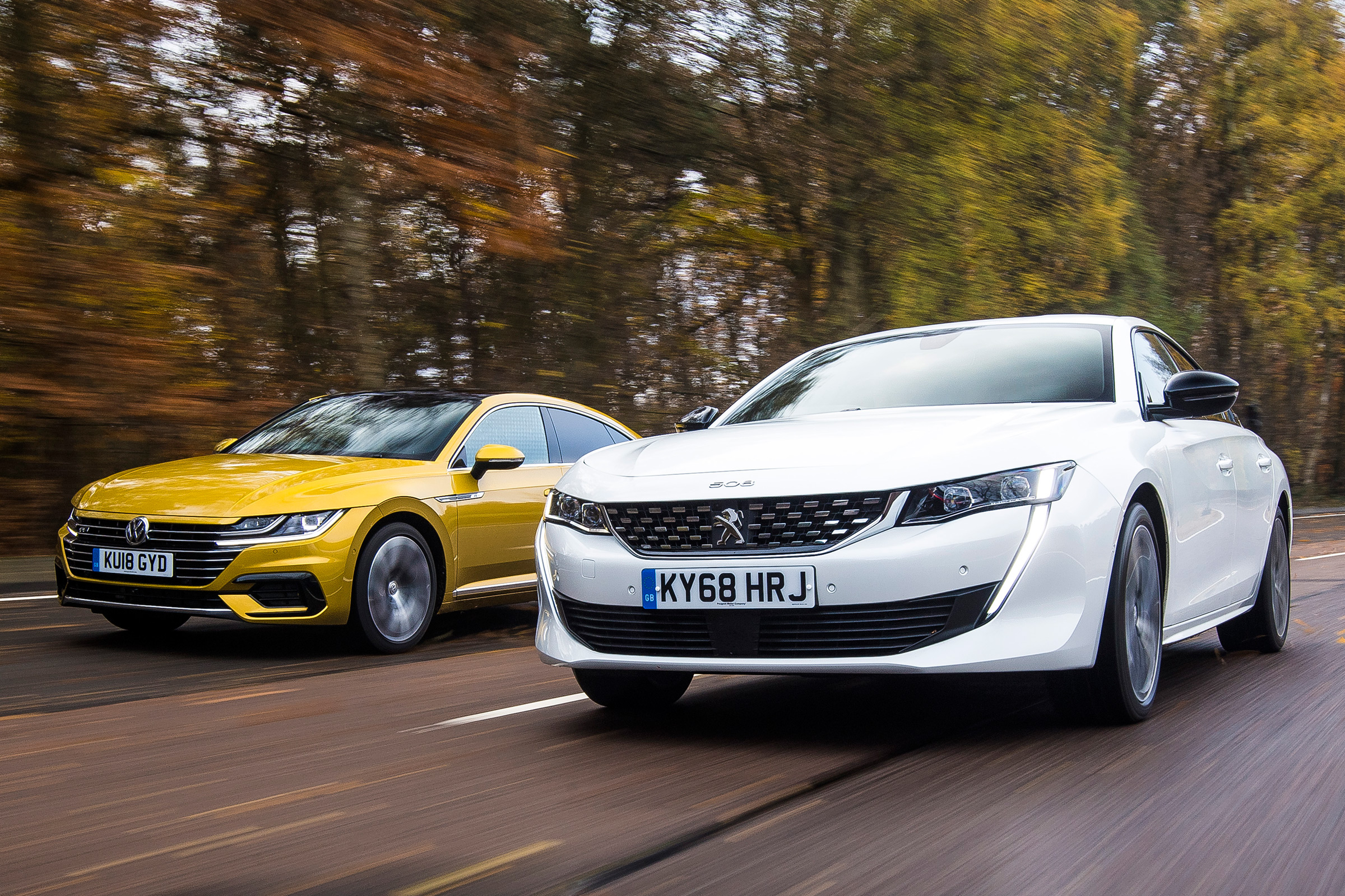peugeot 508 vs volkswagen arteon header