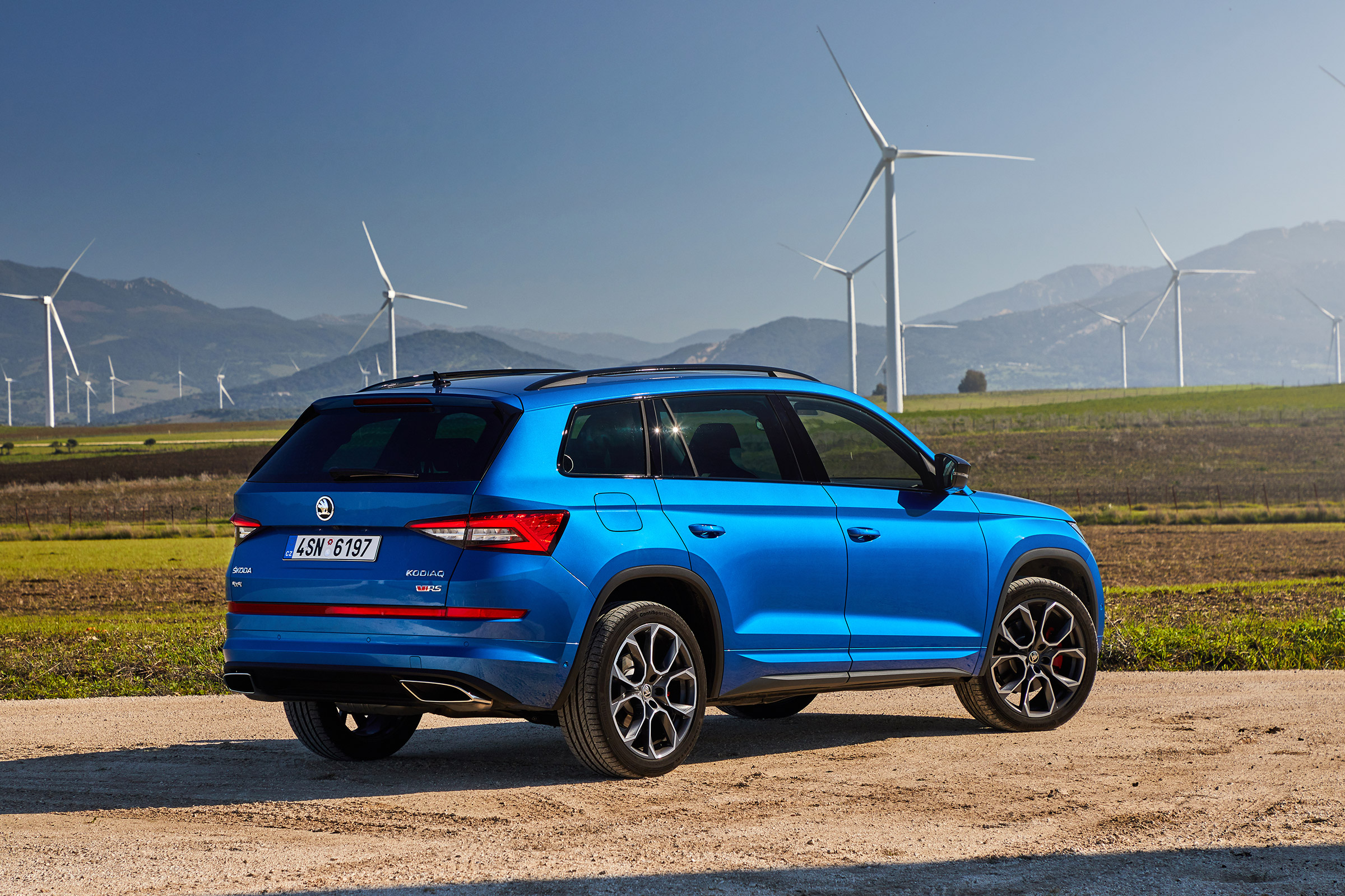 Skoda Kodiaq vRS - rear static