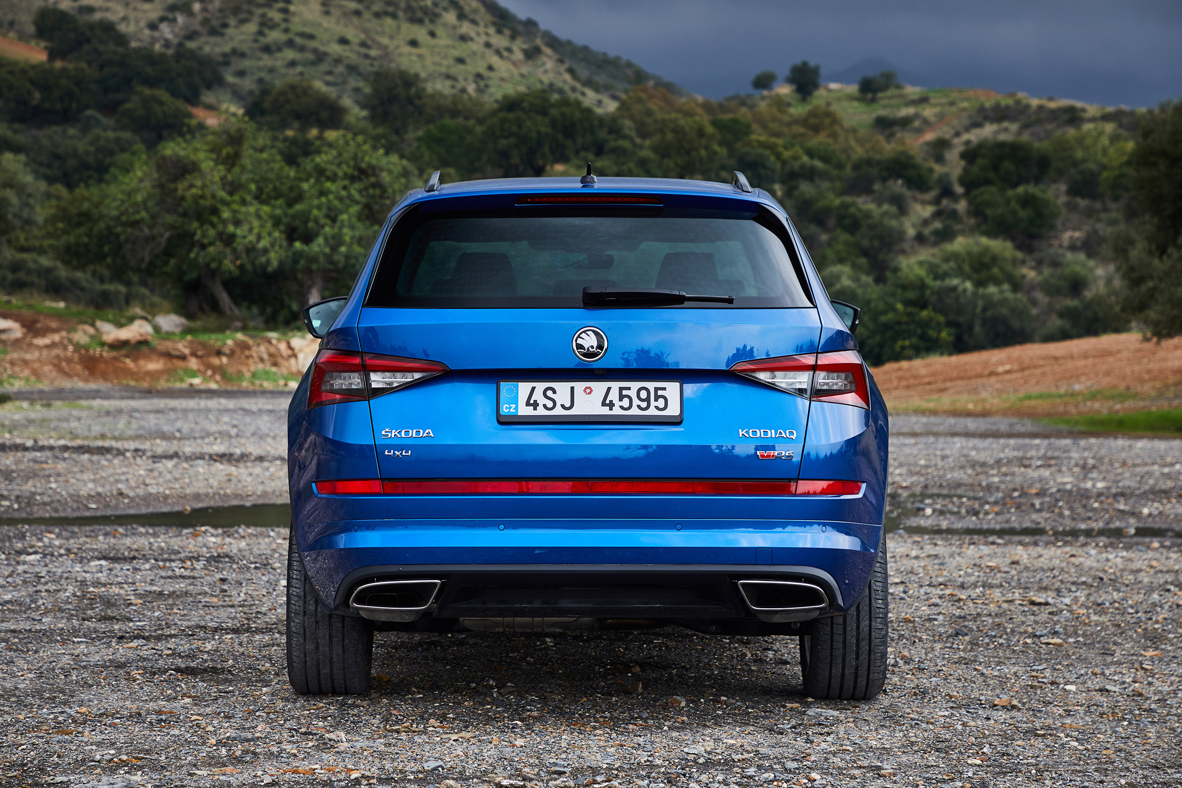 Skoda Kodiaq vRS - full rear static