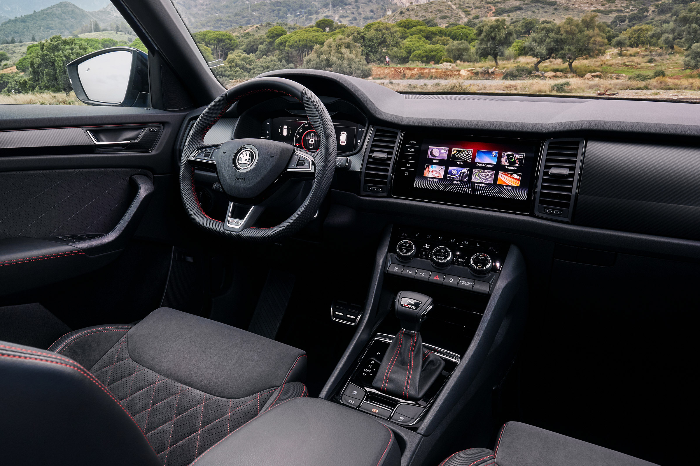 Skoda Kodiaq vRS - cabin