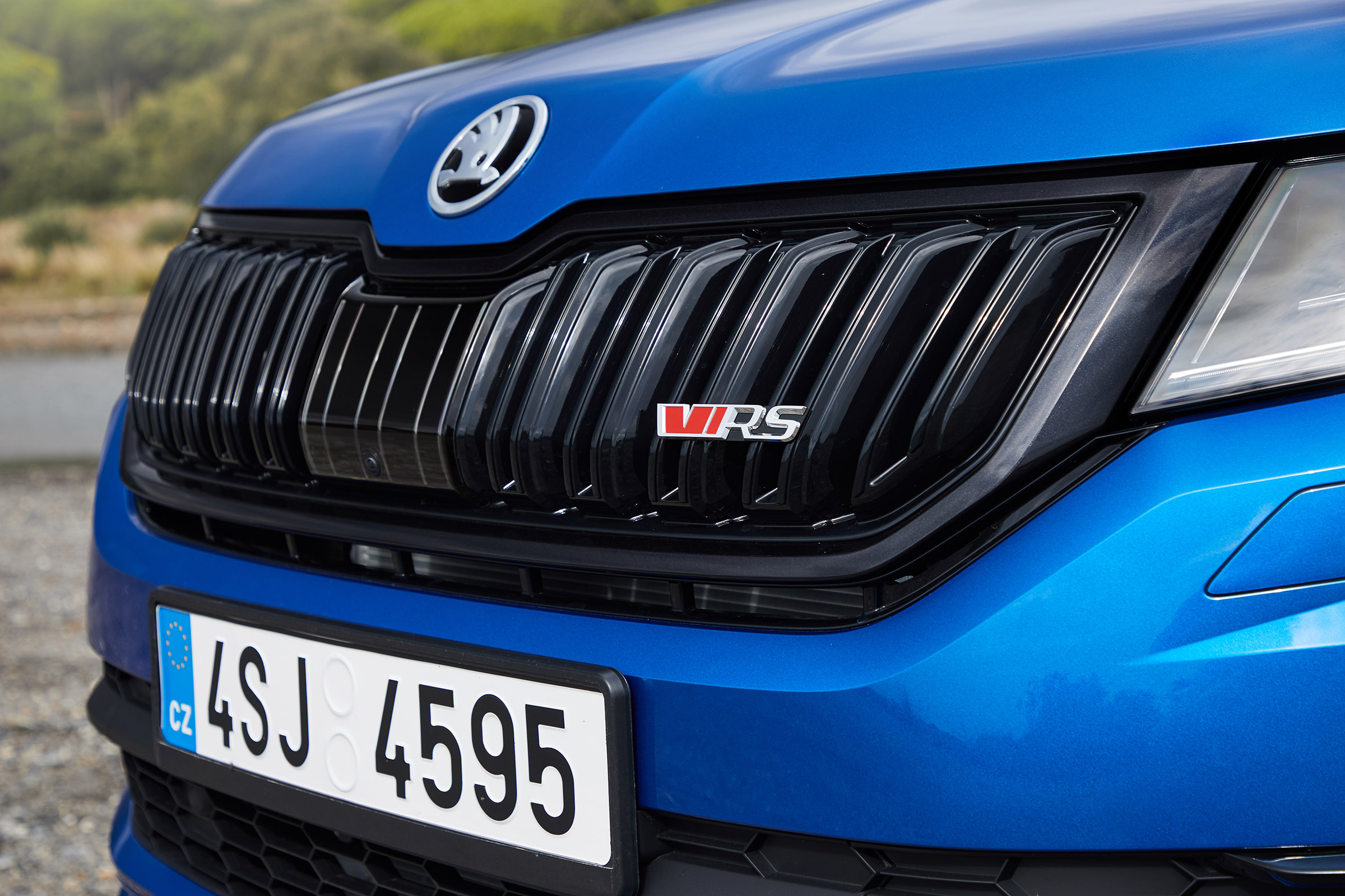 Skoda Kodiaq vRS - grille