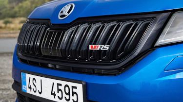 Skoda Kodiaq vRS - grille