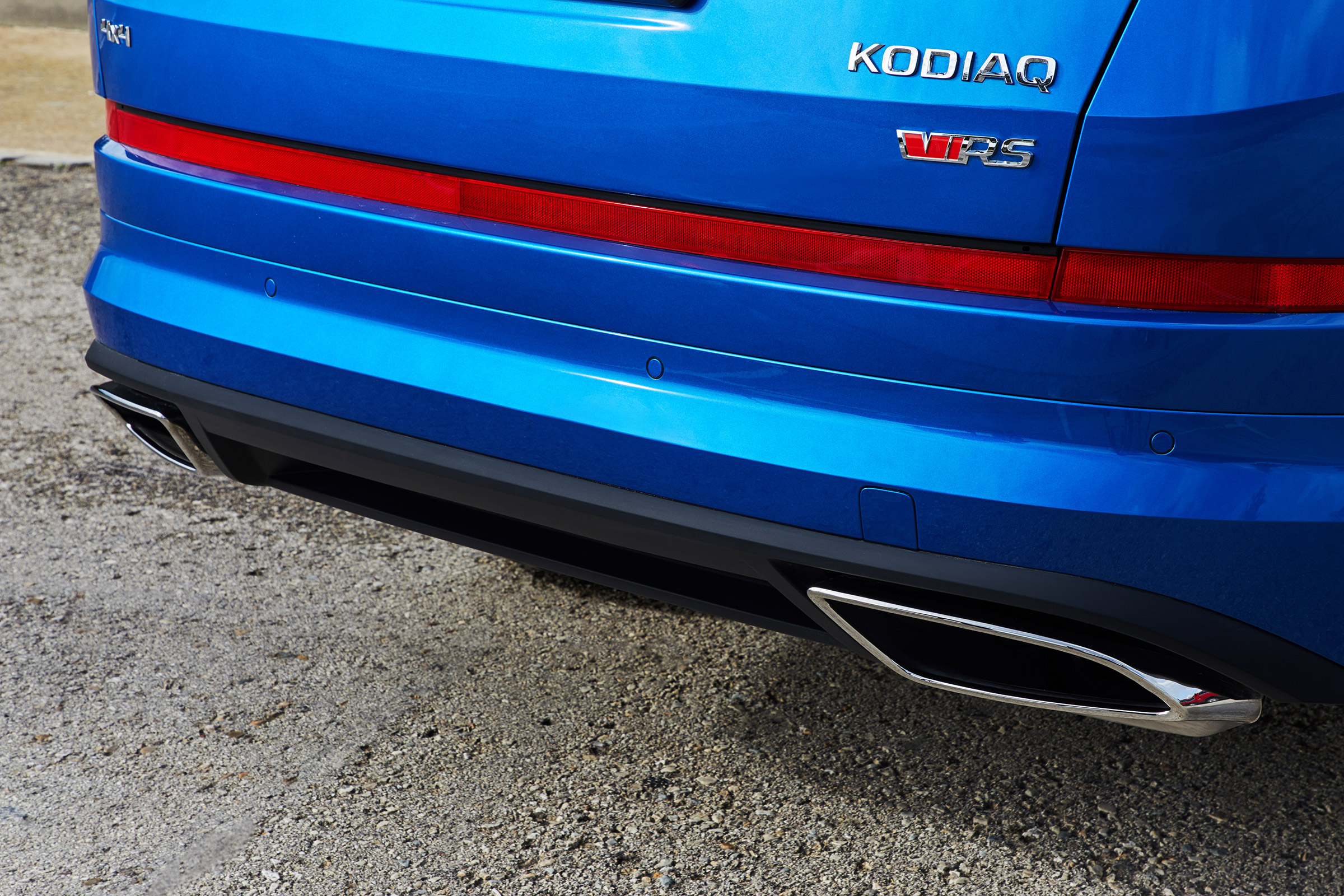 Skoda Kodiaq vRS - exhausts