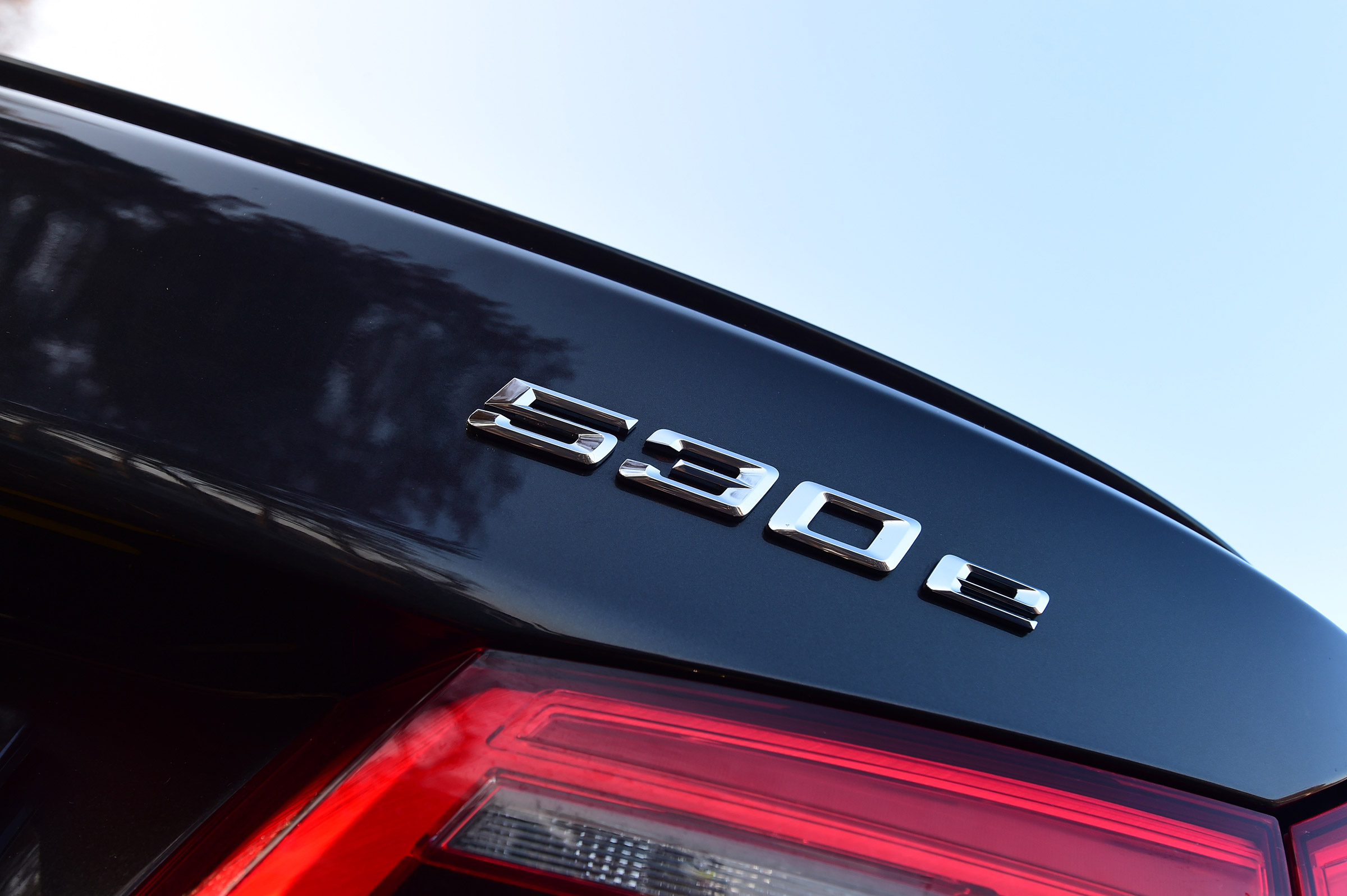 BMW 530e - 530e badge