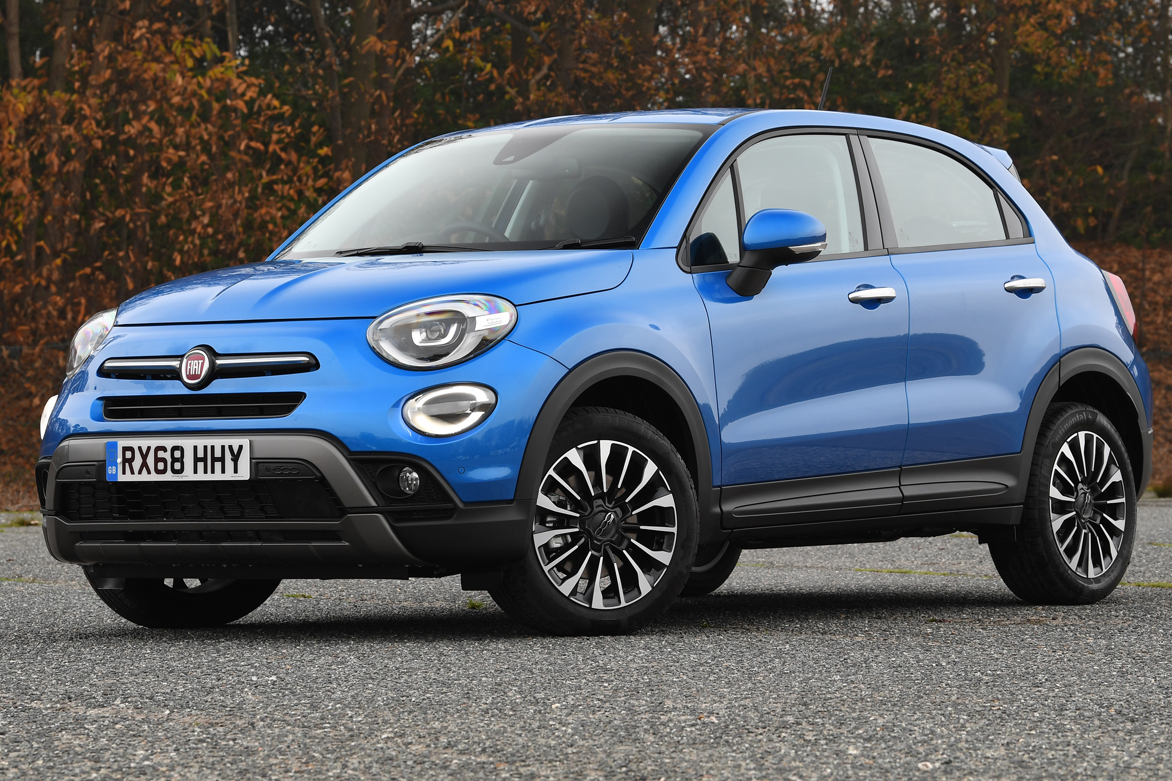 fiat 500x static front