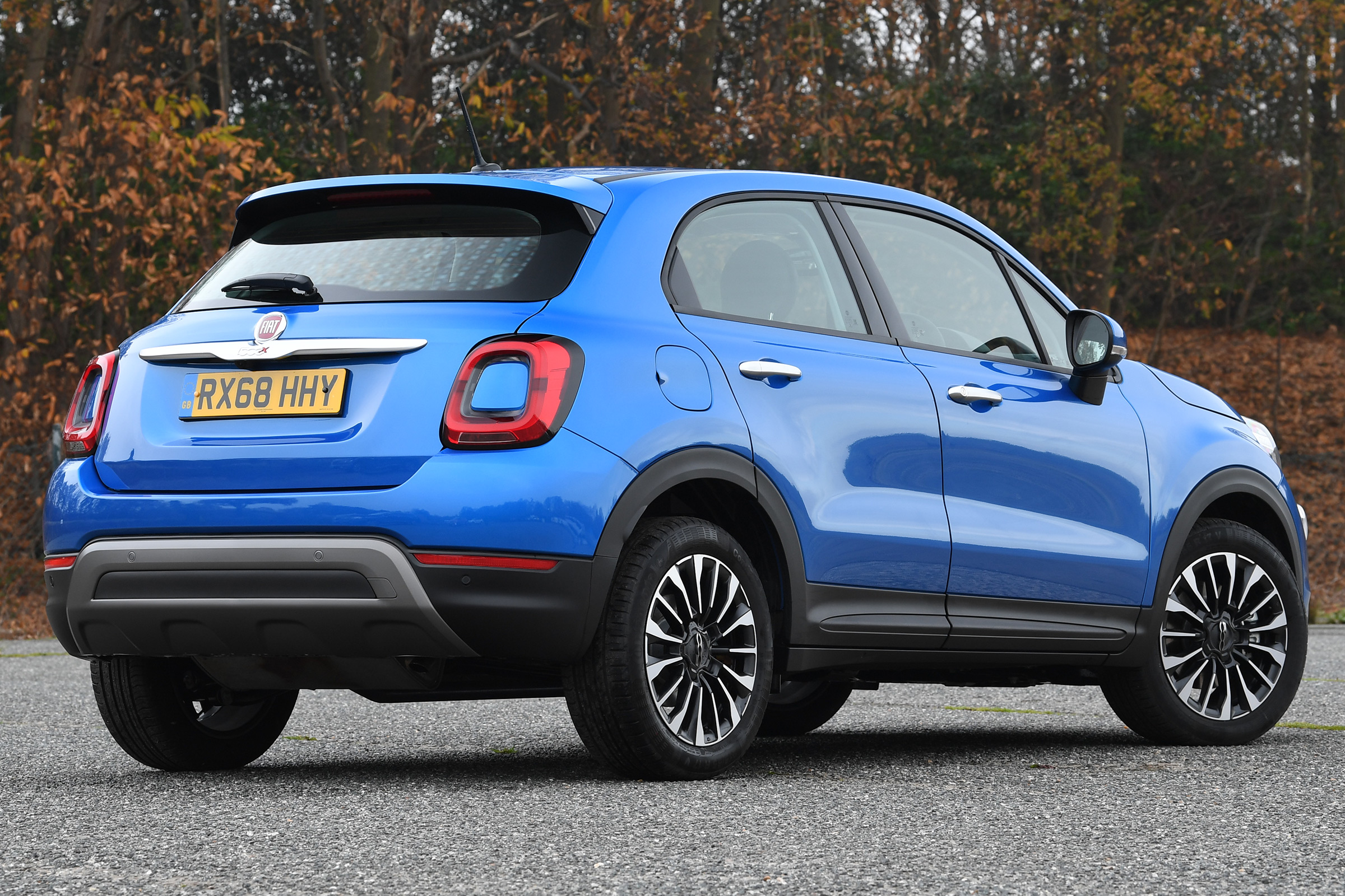 fiat 500x static rear