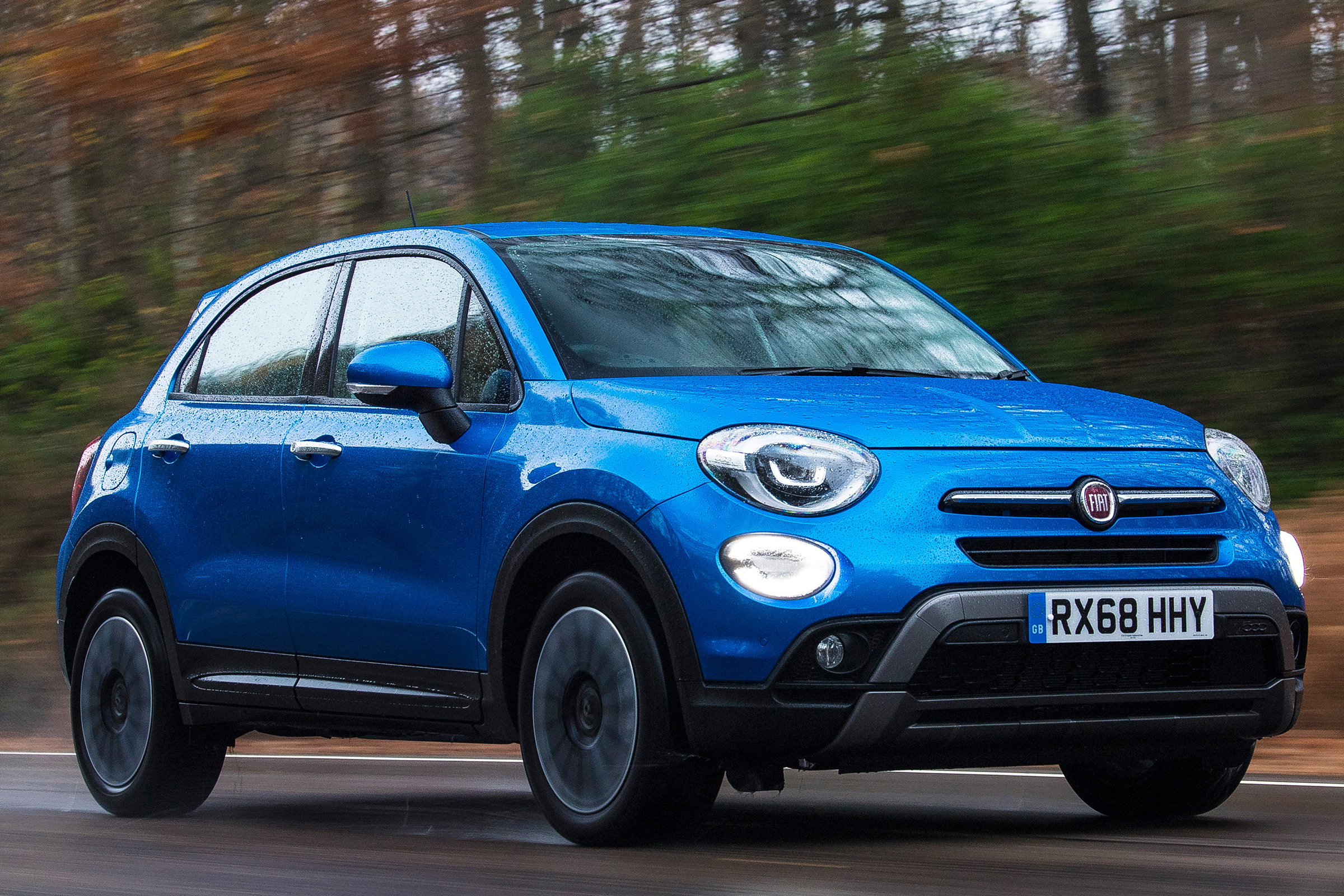 fiat 500x tracking front