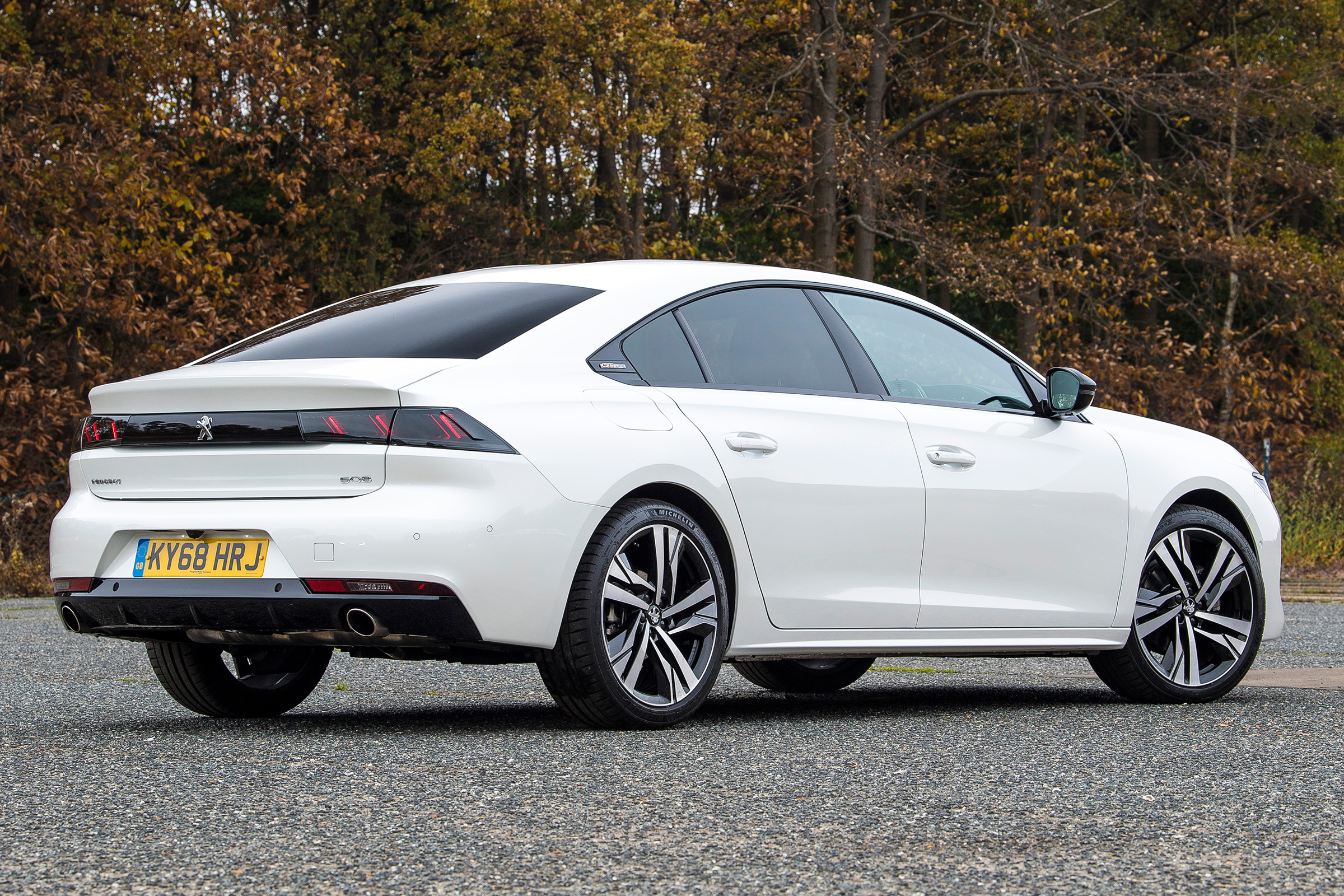 peugeot 508 static rear