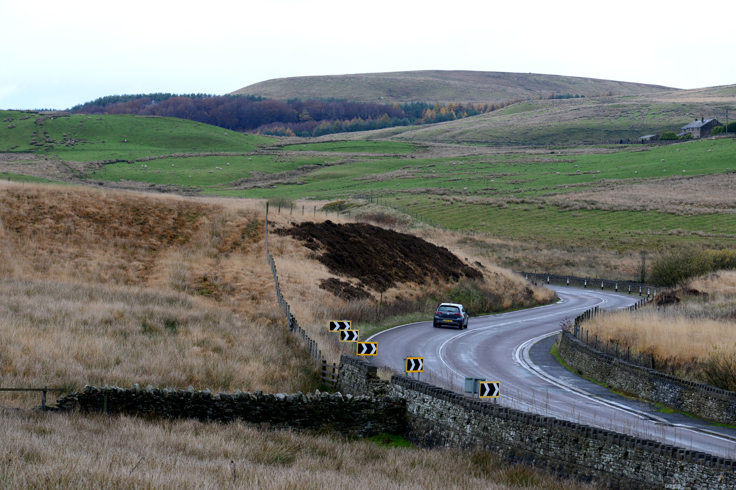Britain's best driving roads VW e-Golf