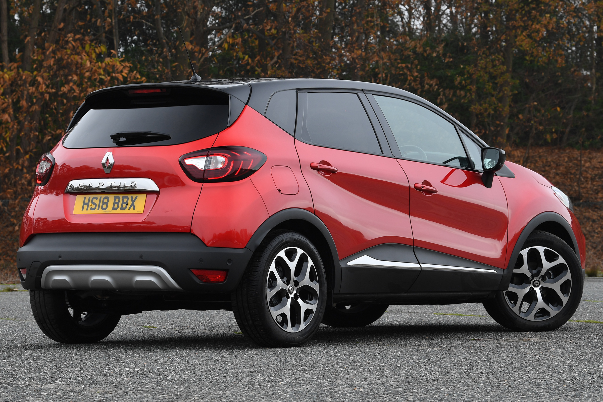 renault captur static rear