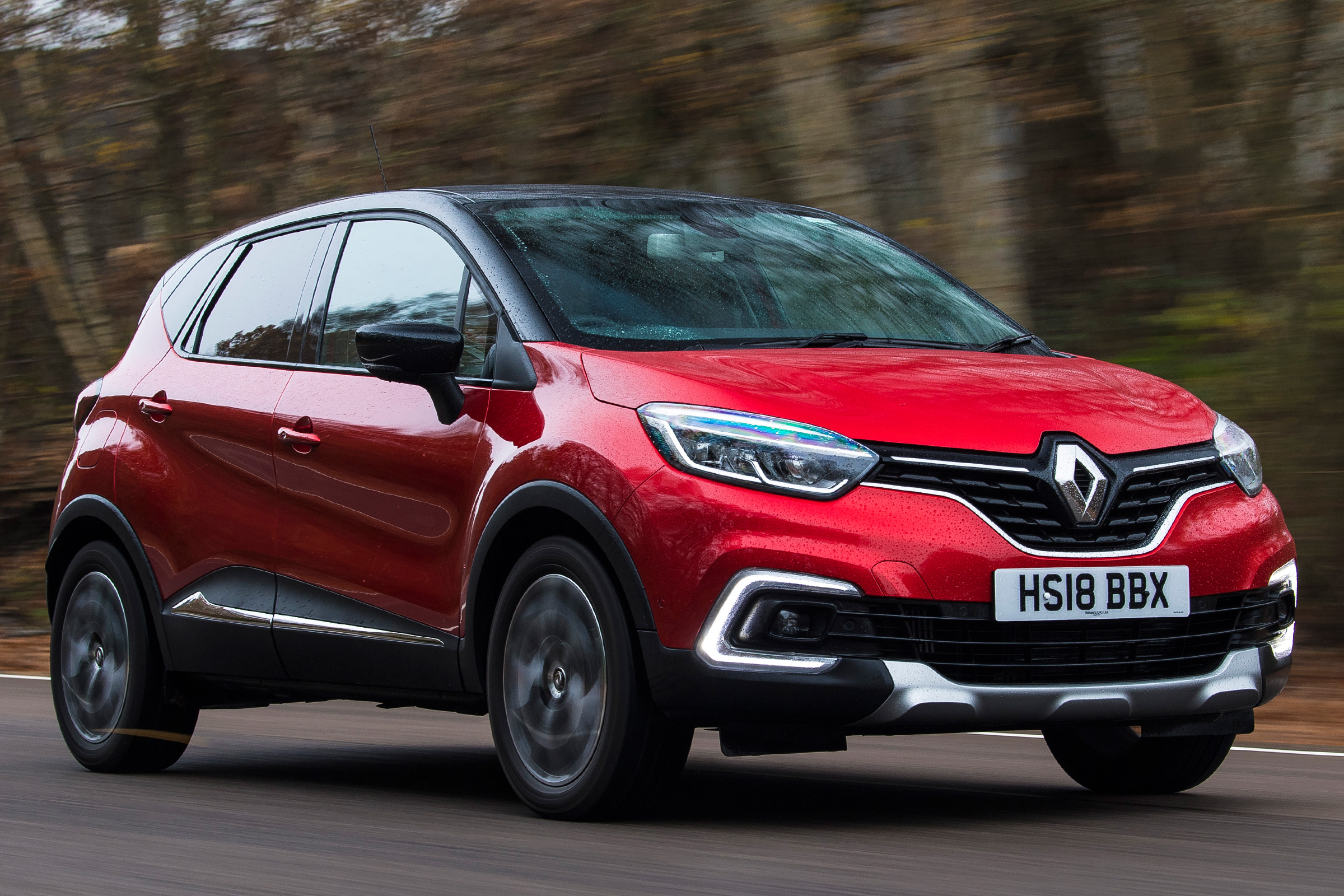 renault captur tracking front