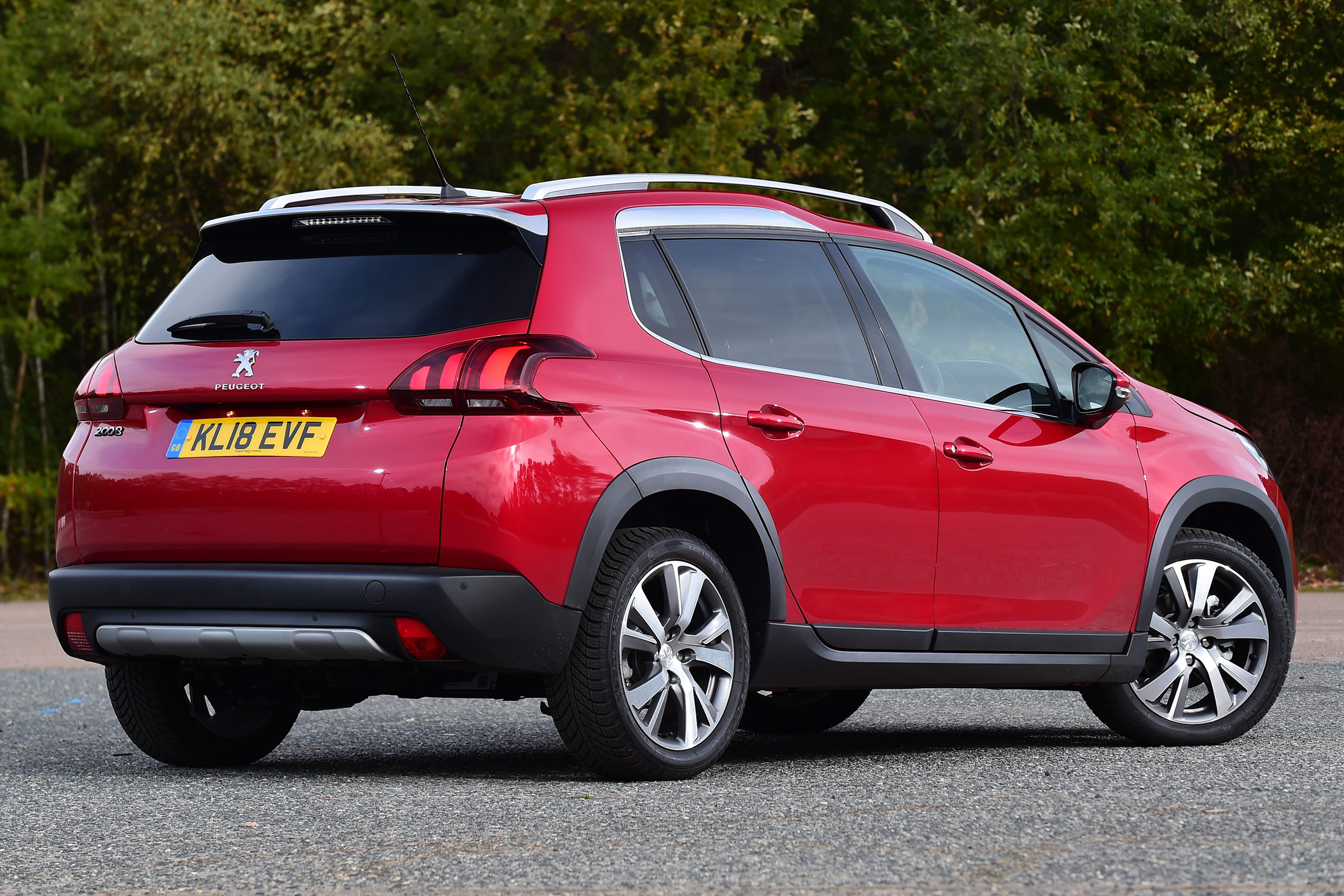 peugeot 2008 static rear