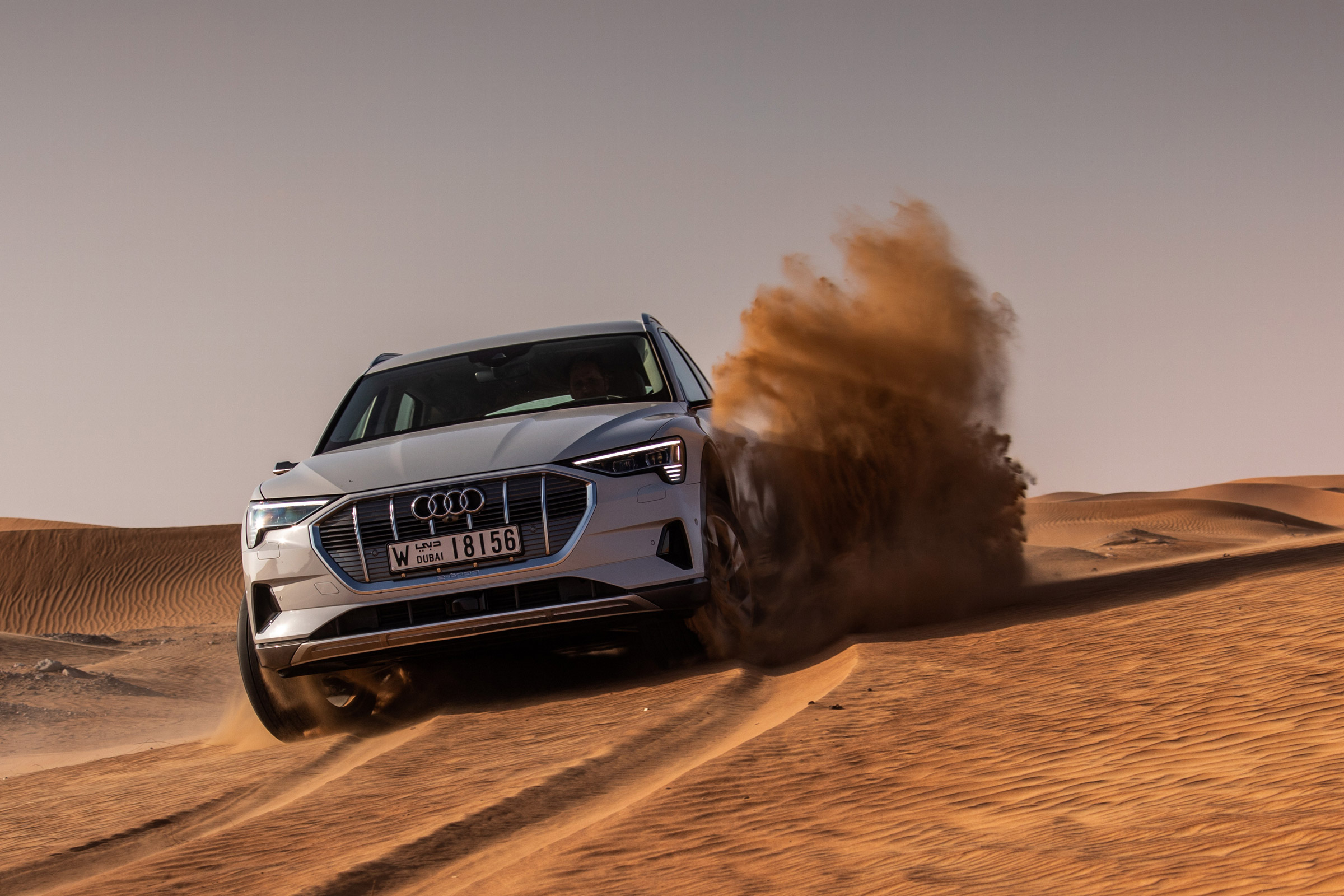 Audi e-tron sand