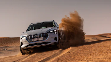 Audi e-tron sand