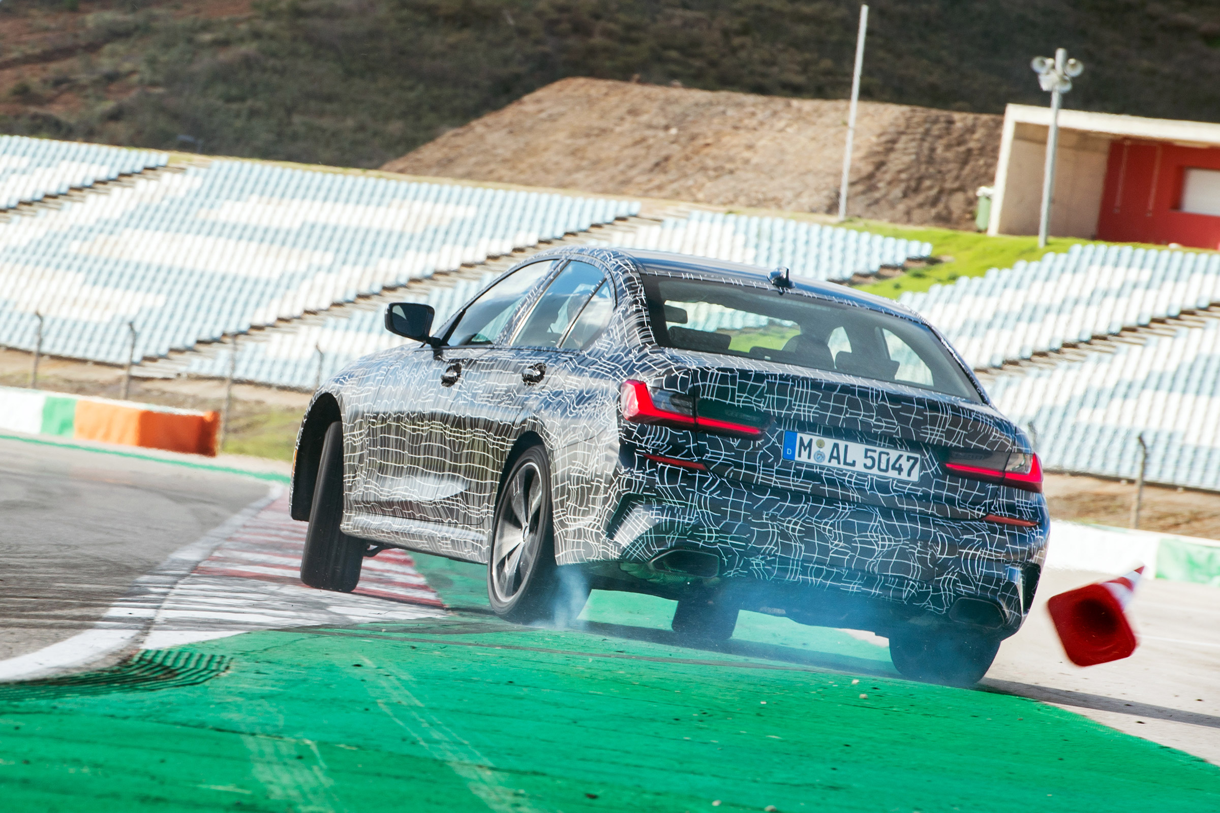 BMW M340i xDrive prototype - rear track
