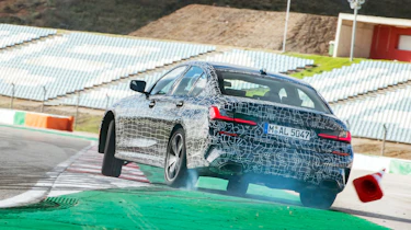 BMW M340i xDrive prototype - rear track