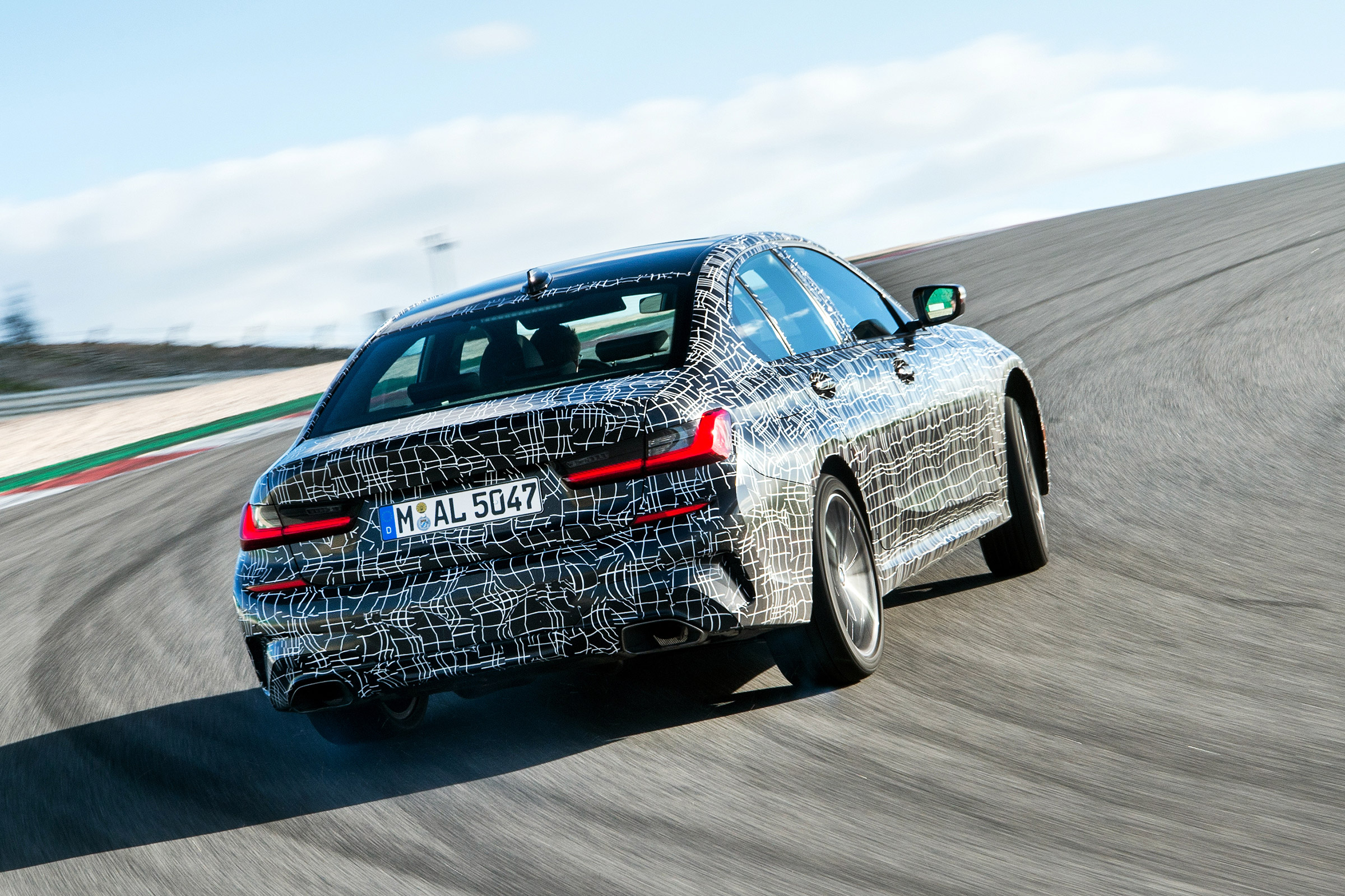 BMW M340i xDrive prototype - rear