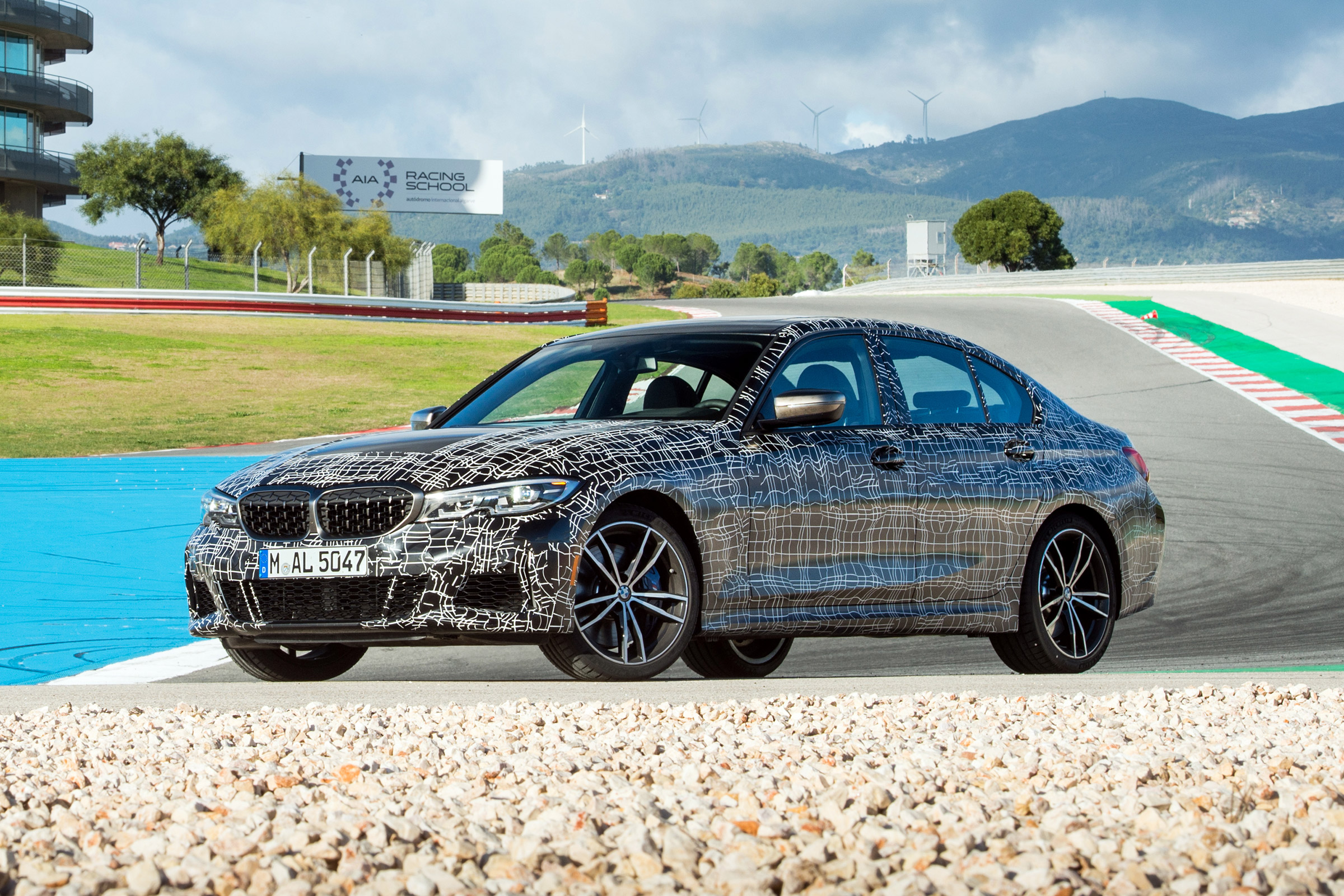 BMW M340i xDrive prototype - front static