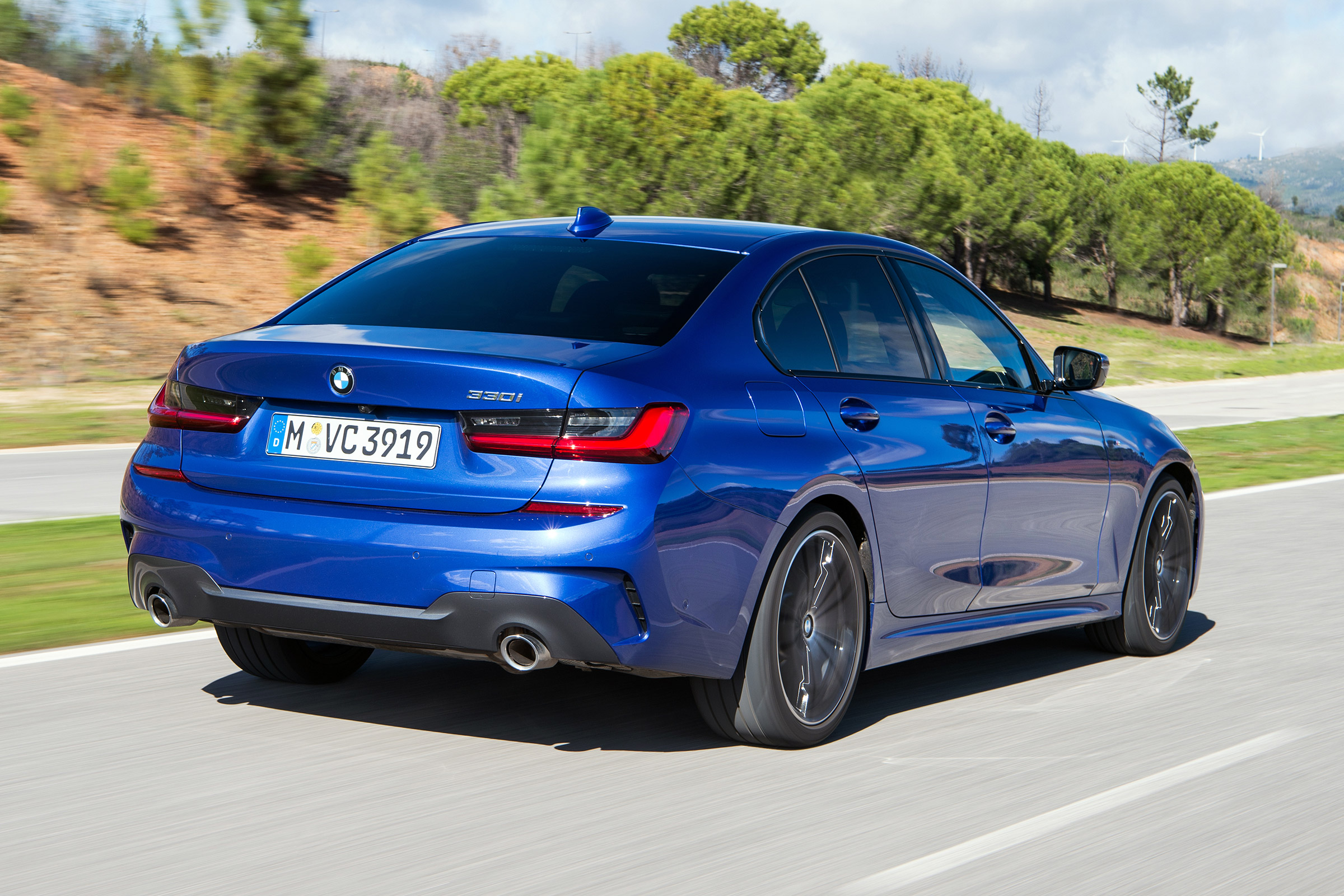 BMW 330i - rear