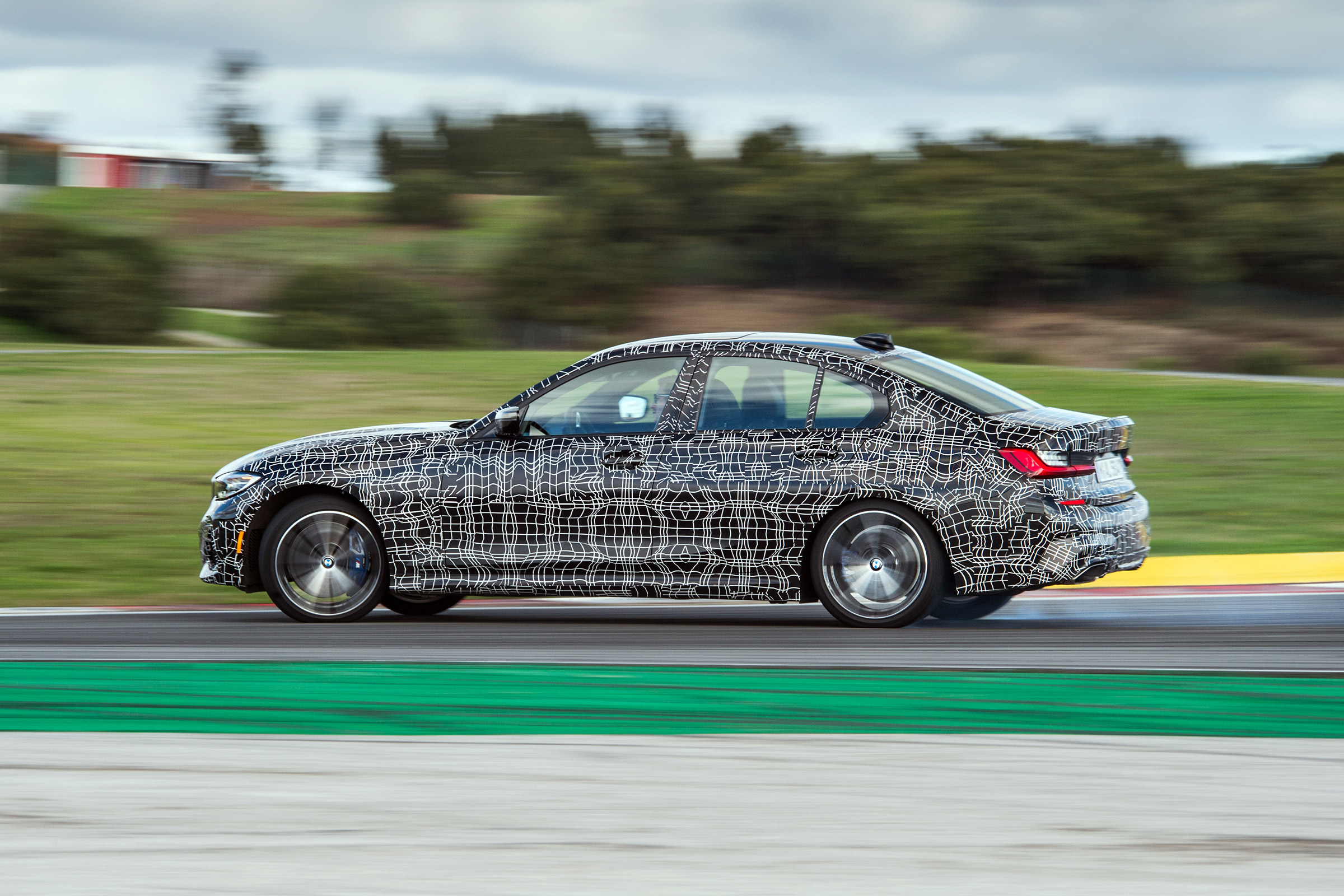 BMW M340i xDrive prototype - side