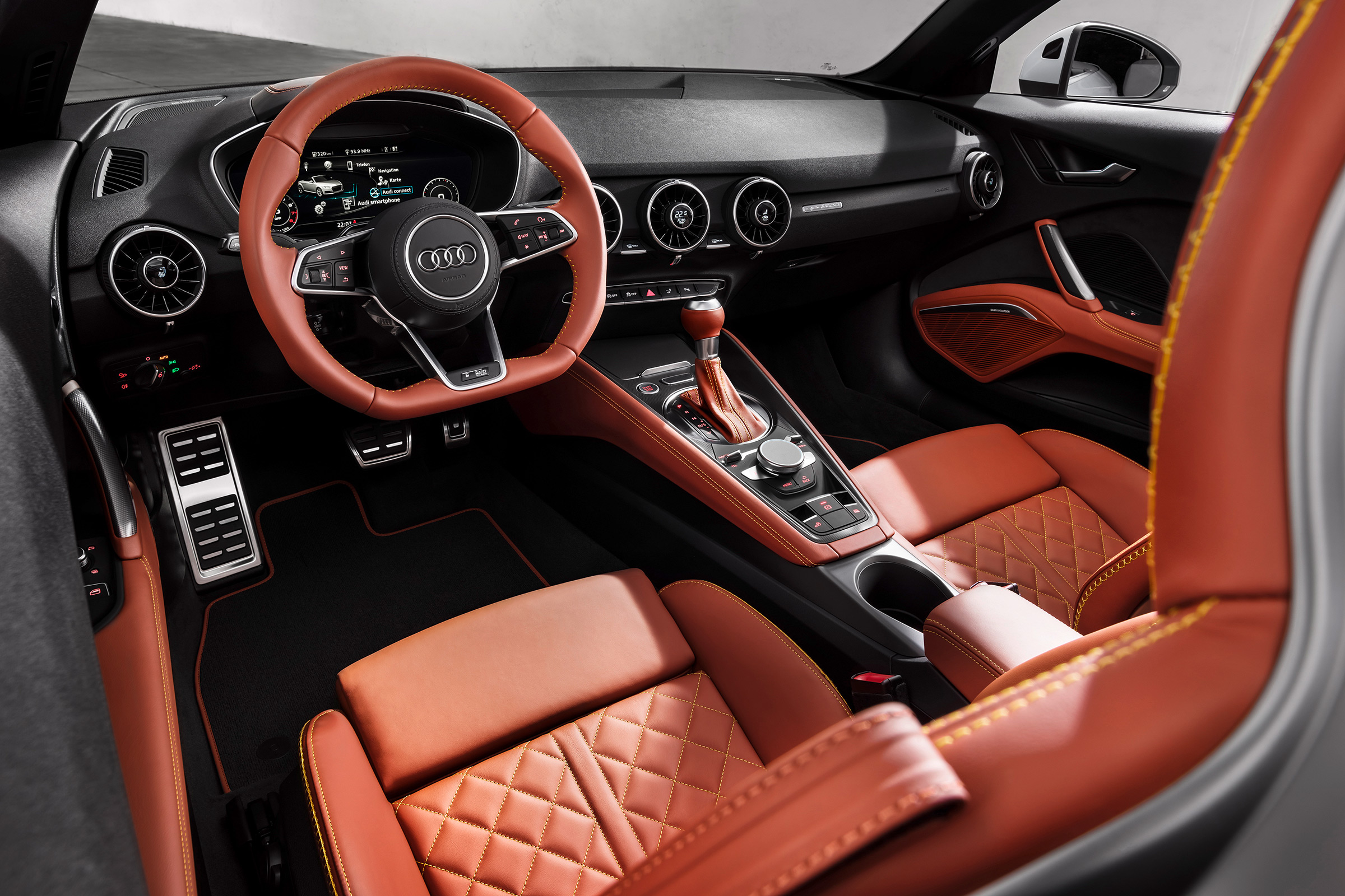 audi tt 20 years edition interior