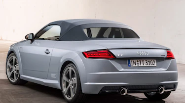 audi tt 20 years edition static rear roof up