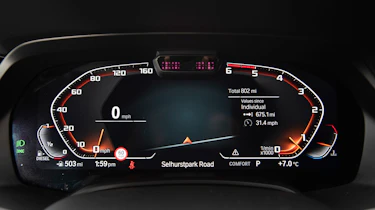 bmw x5 m50d dash instruments screen