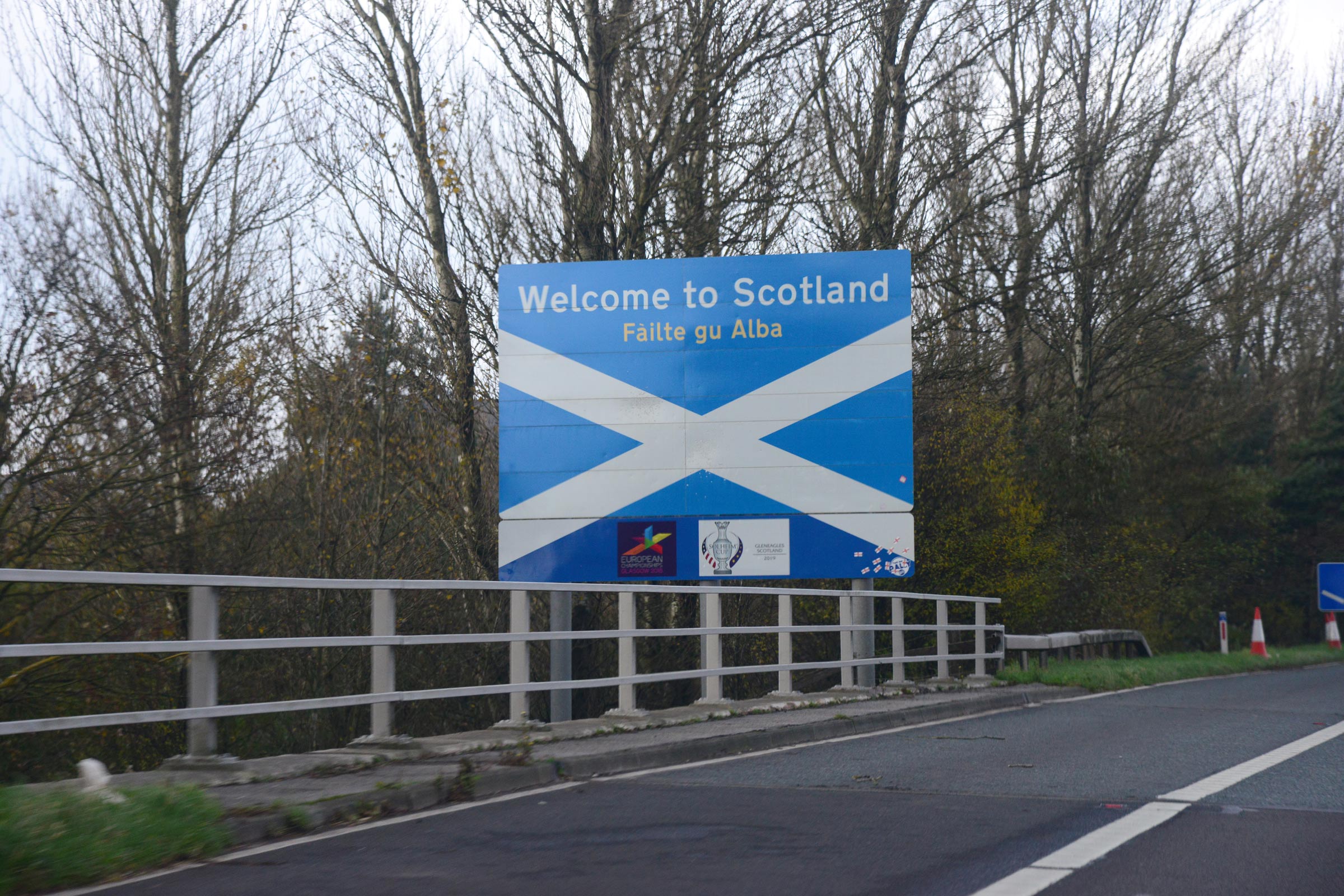 VW e-golf cornwall to scotland