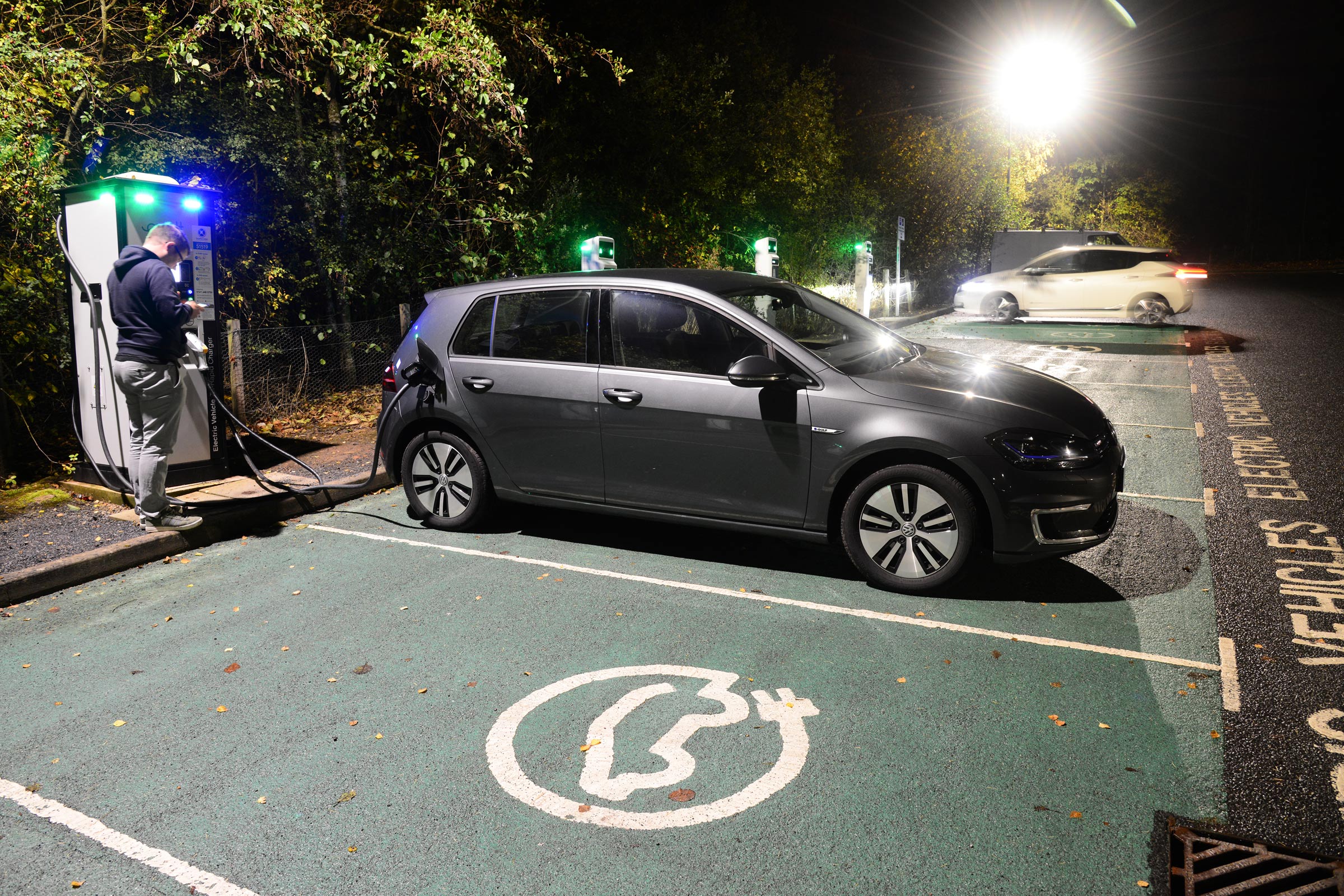 VW e-golf cornwall to scotland