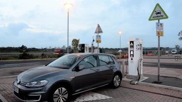 VW e-golf cornwall to scotland
