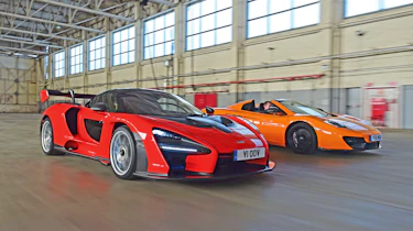 McLaren 12C Spider vs McLaren Senna - head-to-head